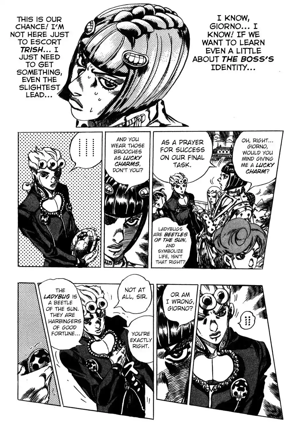 JoJo’s Bizarre Adventure Chapter 516