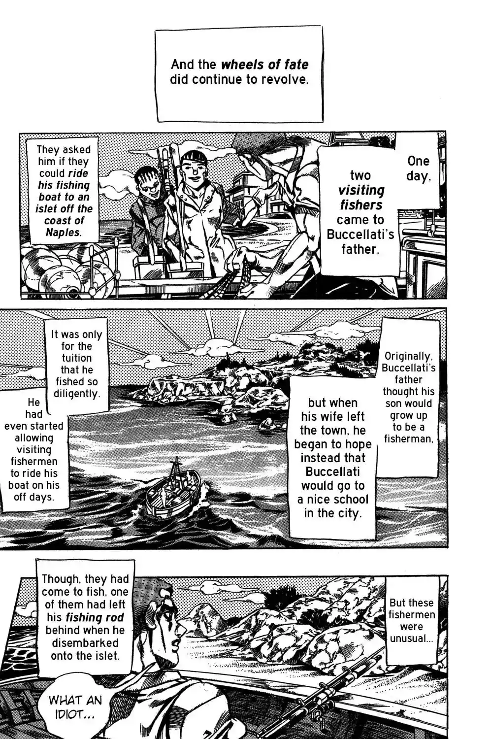 JoJo’s Bizarre Adventure Chapter 517