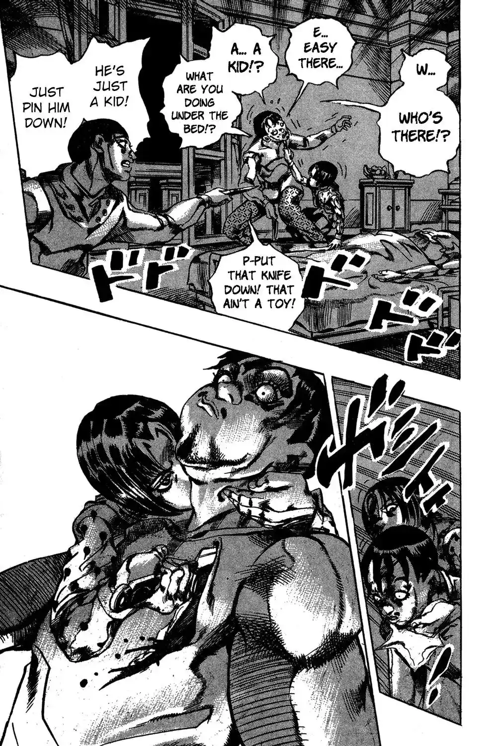 JoJo’s Bizarre Adventure Chapter 517