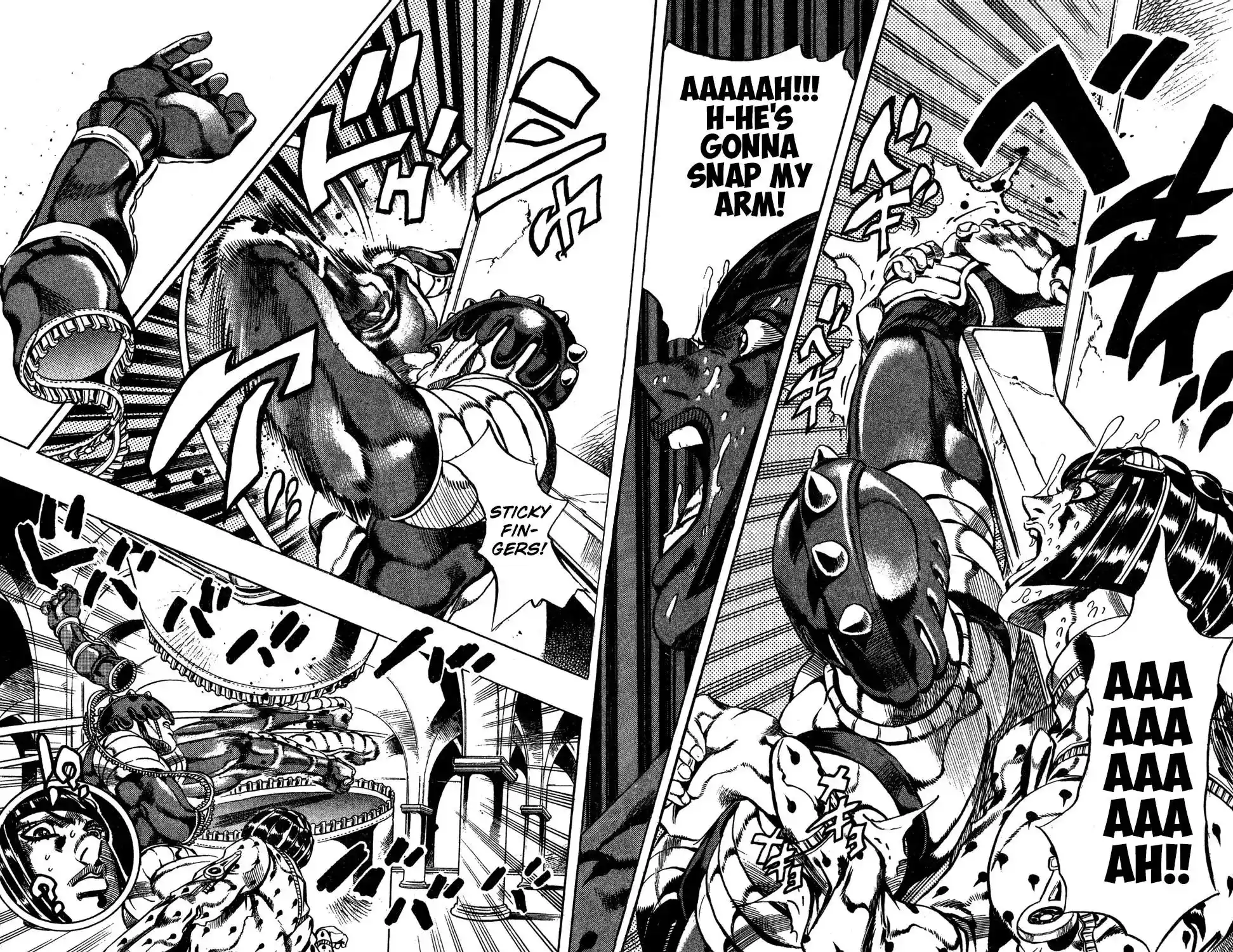 JoJo’s Bizarre Adventure Chapter 518