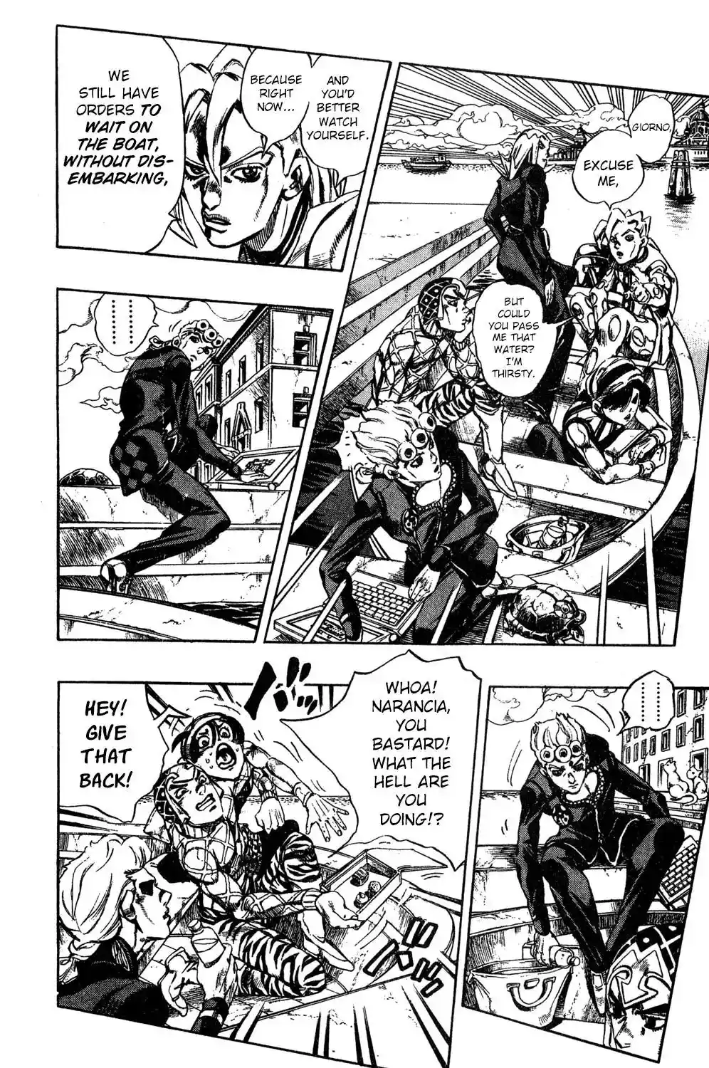 JoJo’s Bizarre Adventure Chapter 519