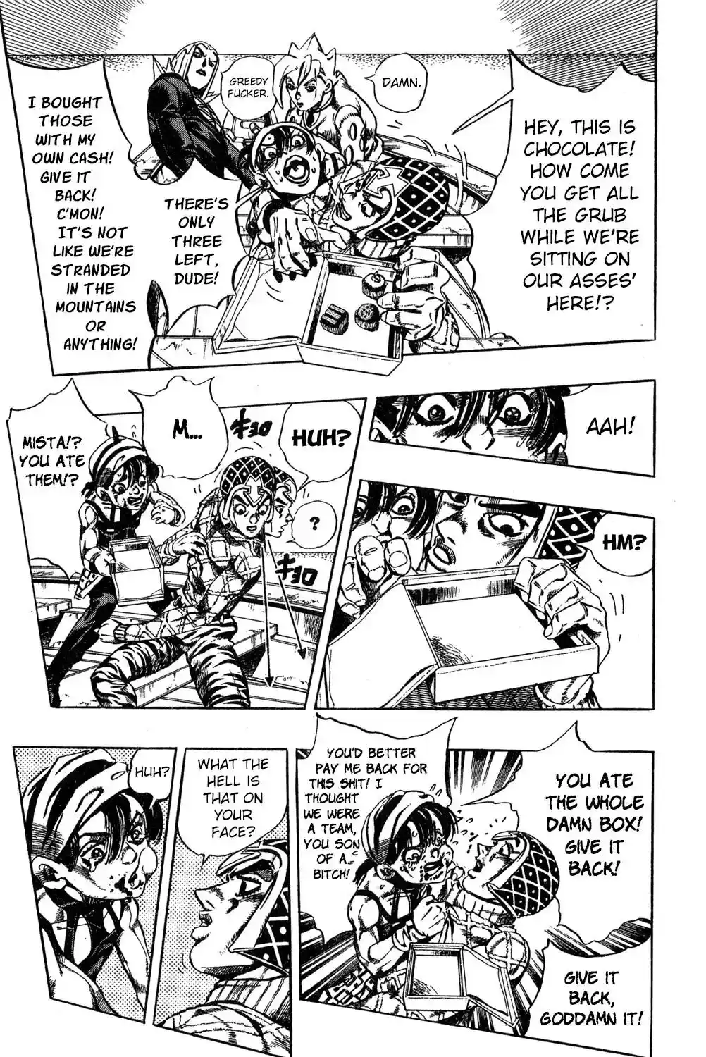 JoJo’s Bizarre Adventure Chapter 519