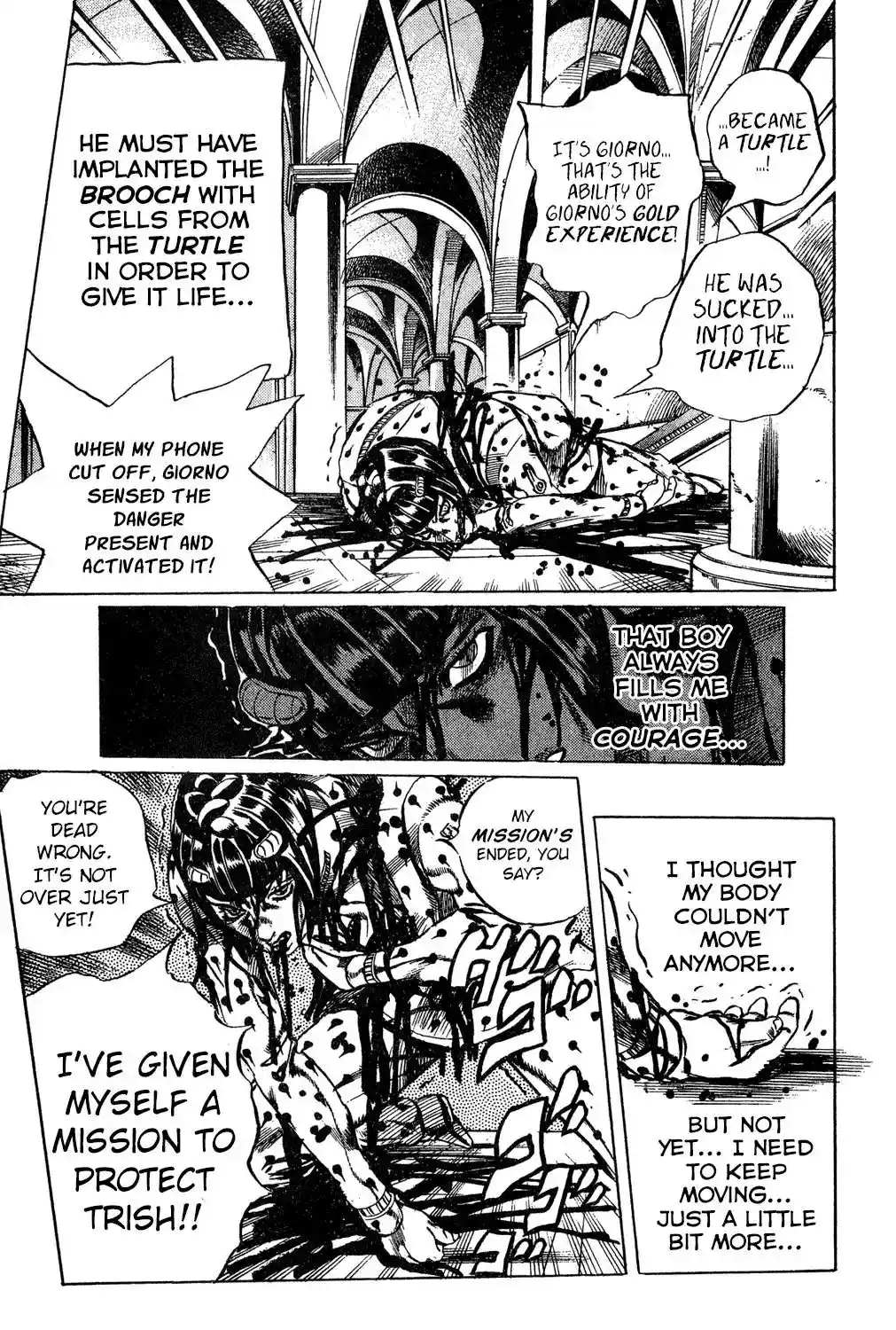 JoJo’s Bizarre Adventure Chapter 520