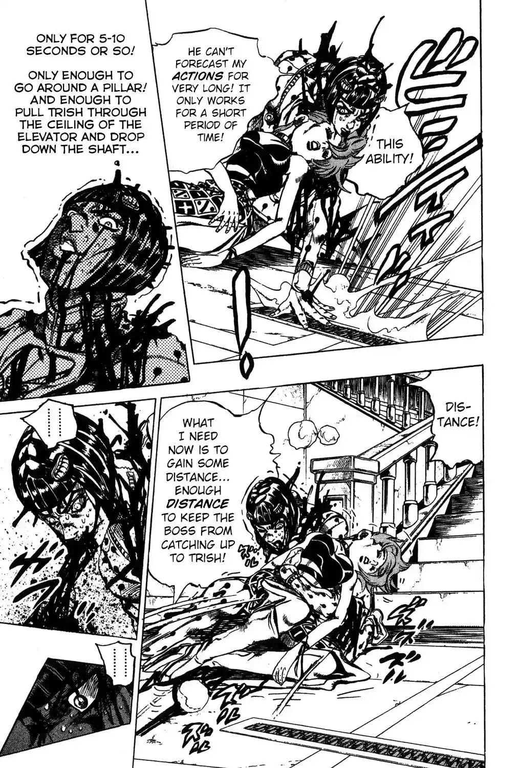 JoJo’s Bizarre Adventure Chapter 521