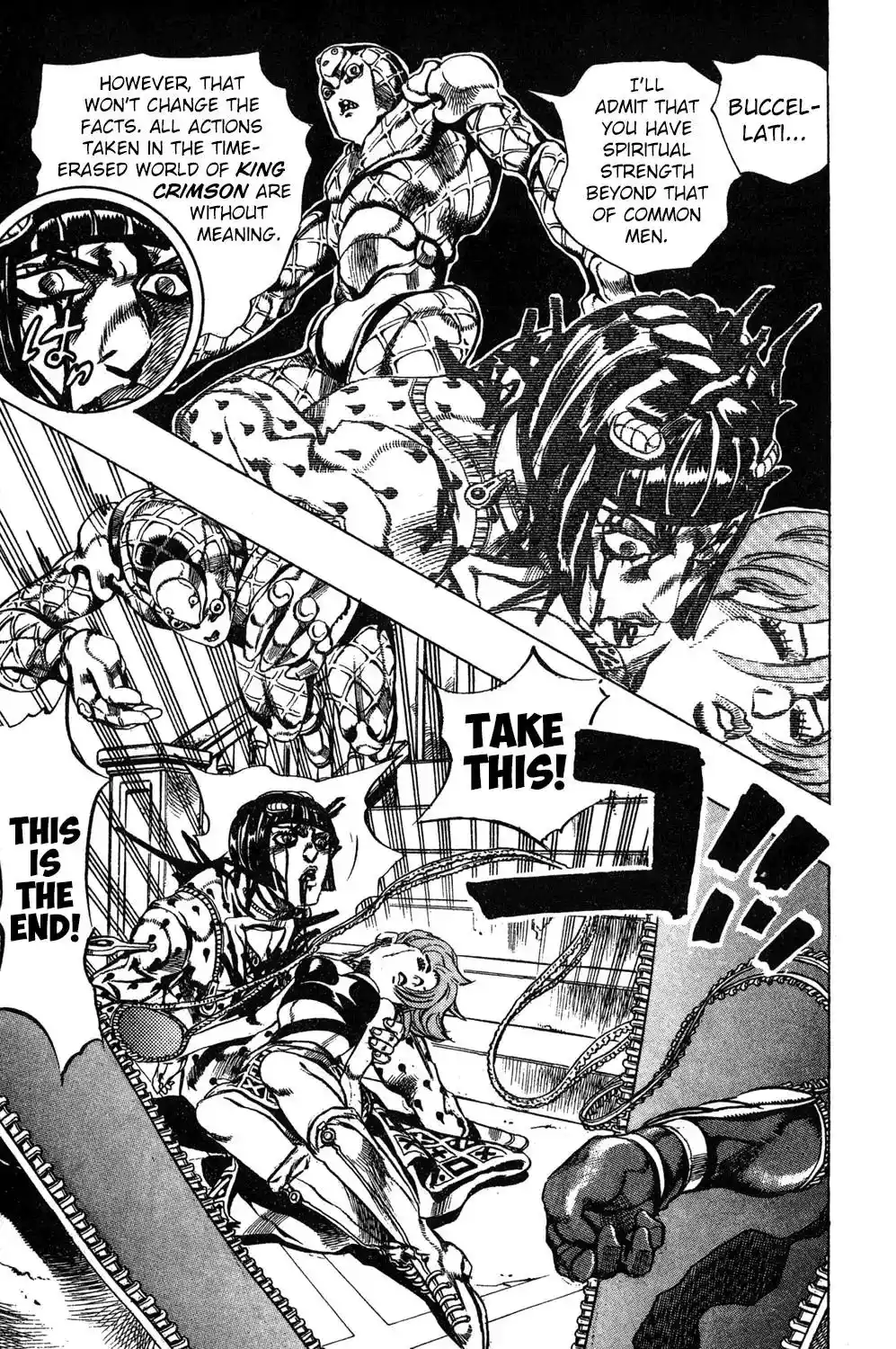 JoJo’s Bizarre Adventure Chapter 521