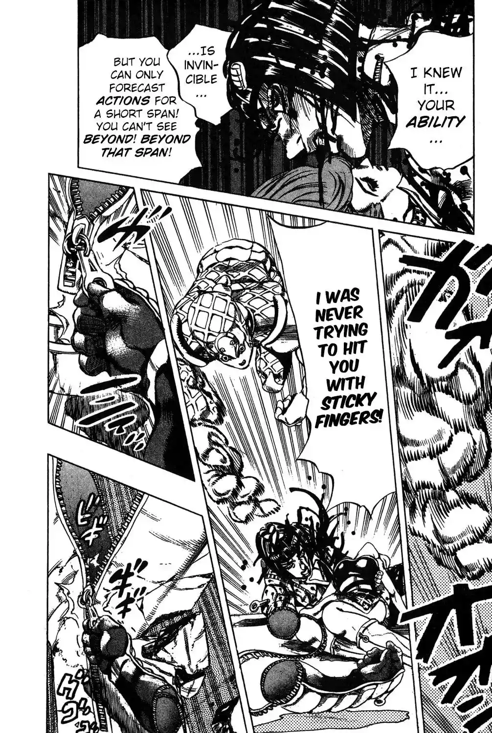 JoJo’s Bizarre Adventure Chapter 521