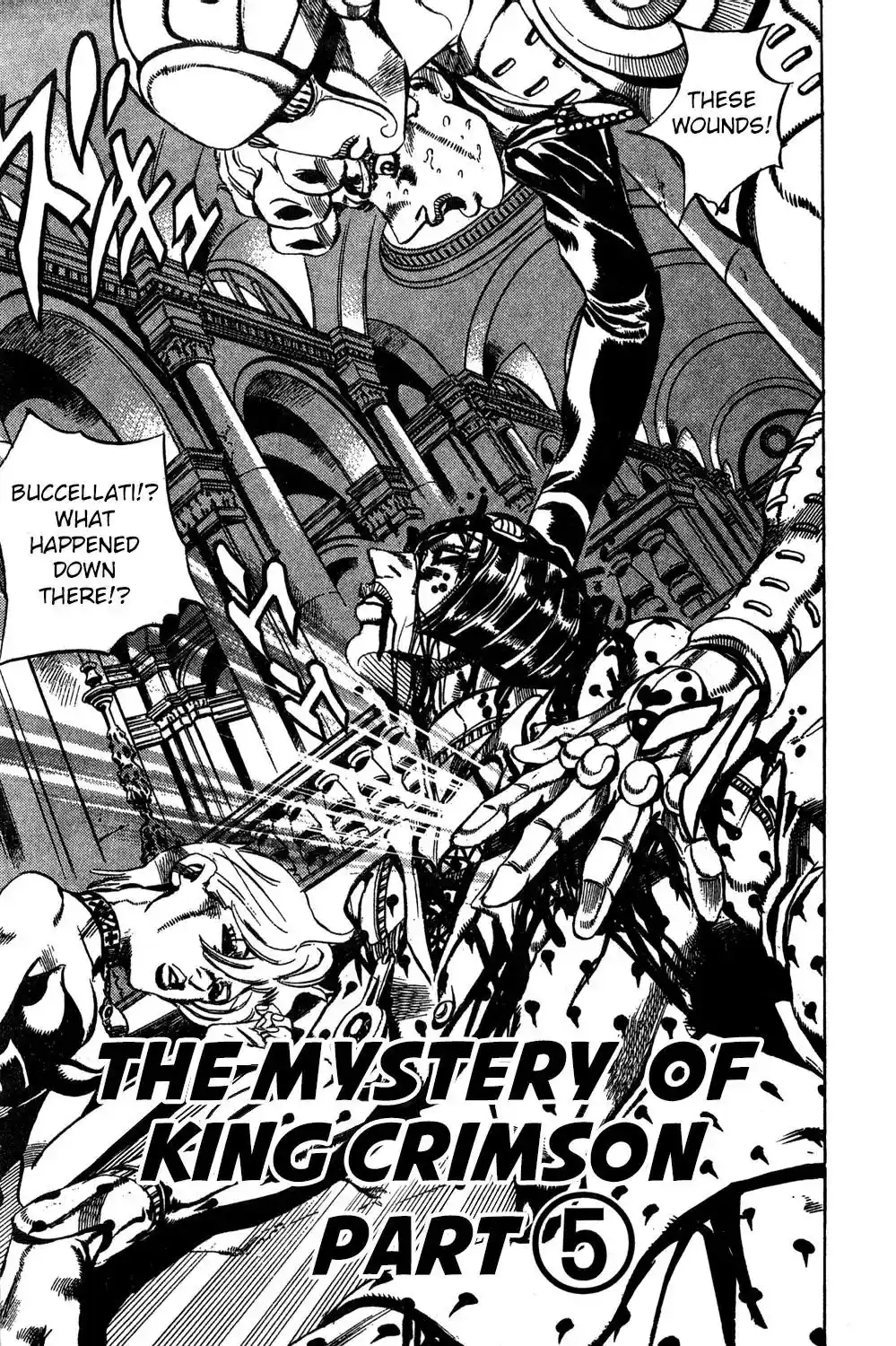 JoJo’s Bizarre Adventure Chapter 522