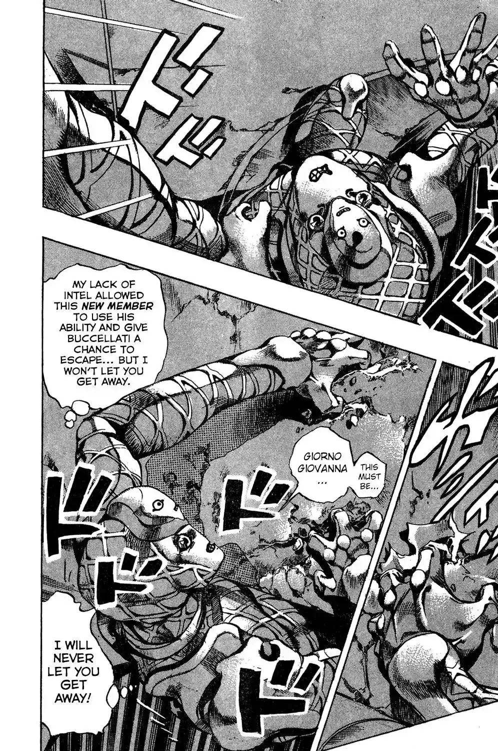 JoJo’s Bizarre Adventure Chapter 522