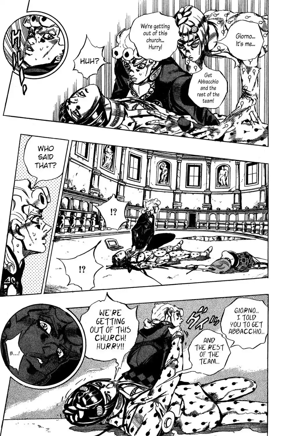 JoJo’s Bizarre Adventure Chapter 522