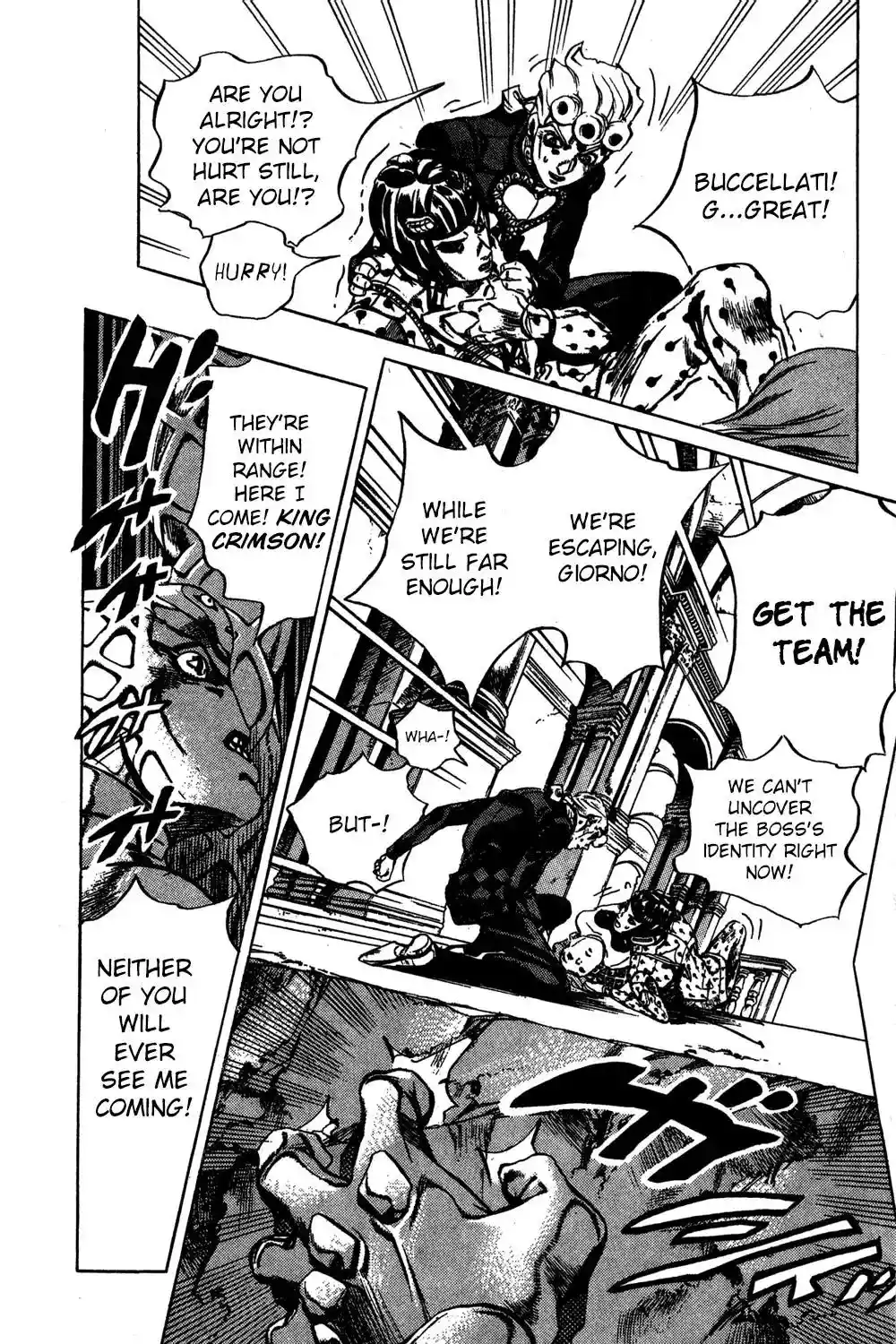 JoJo’s Bizarre Adventure Chapter 522