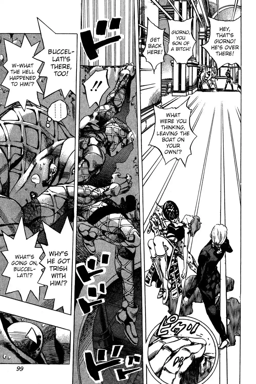JoJo’s Bizarre Adventure Chapter 522