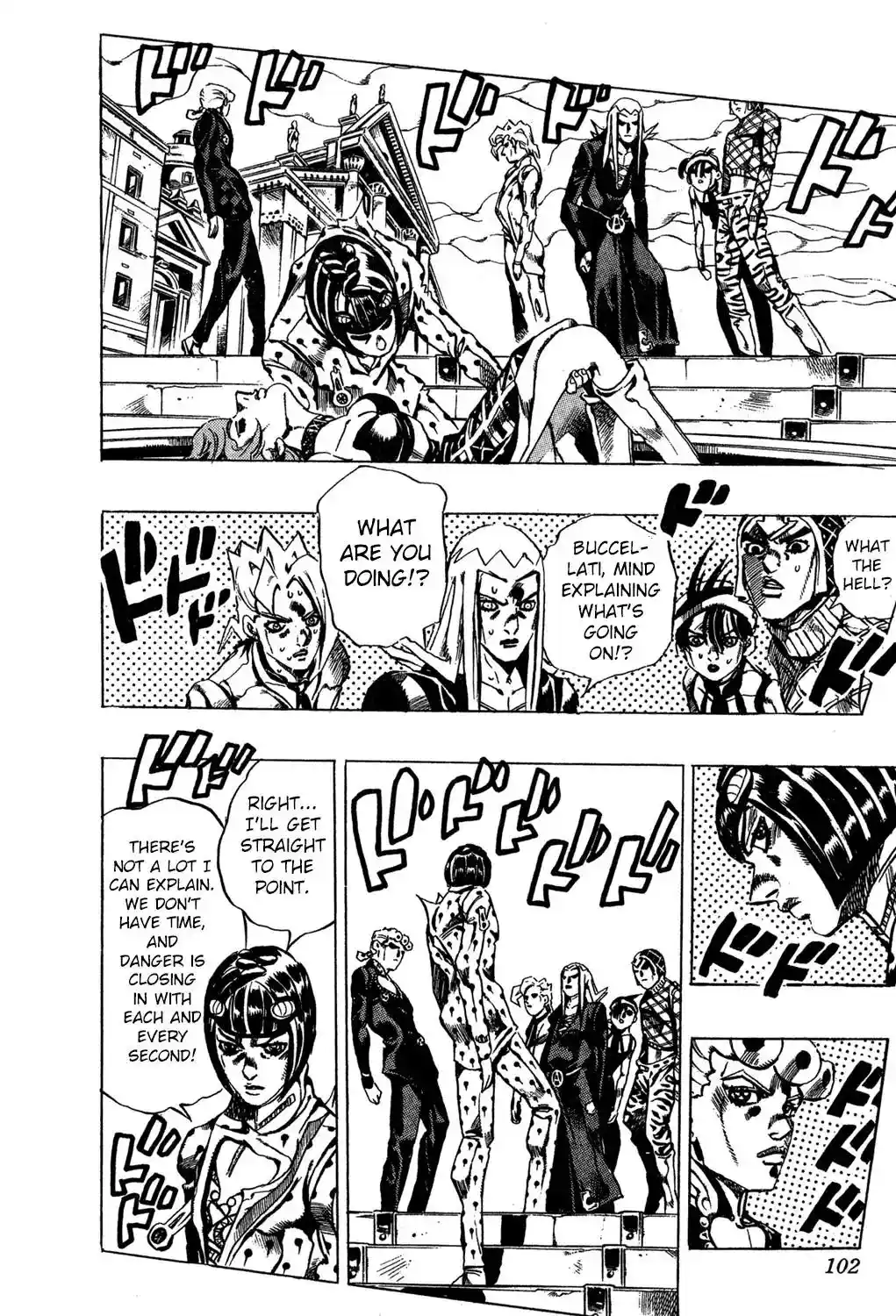 JoJo’s Bizarre Adventure Chapter 522