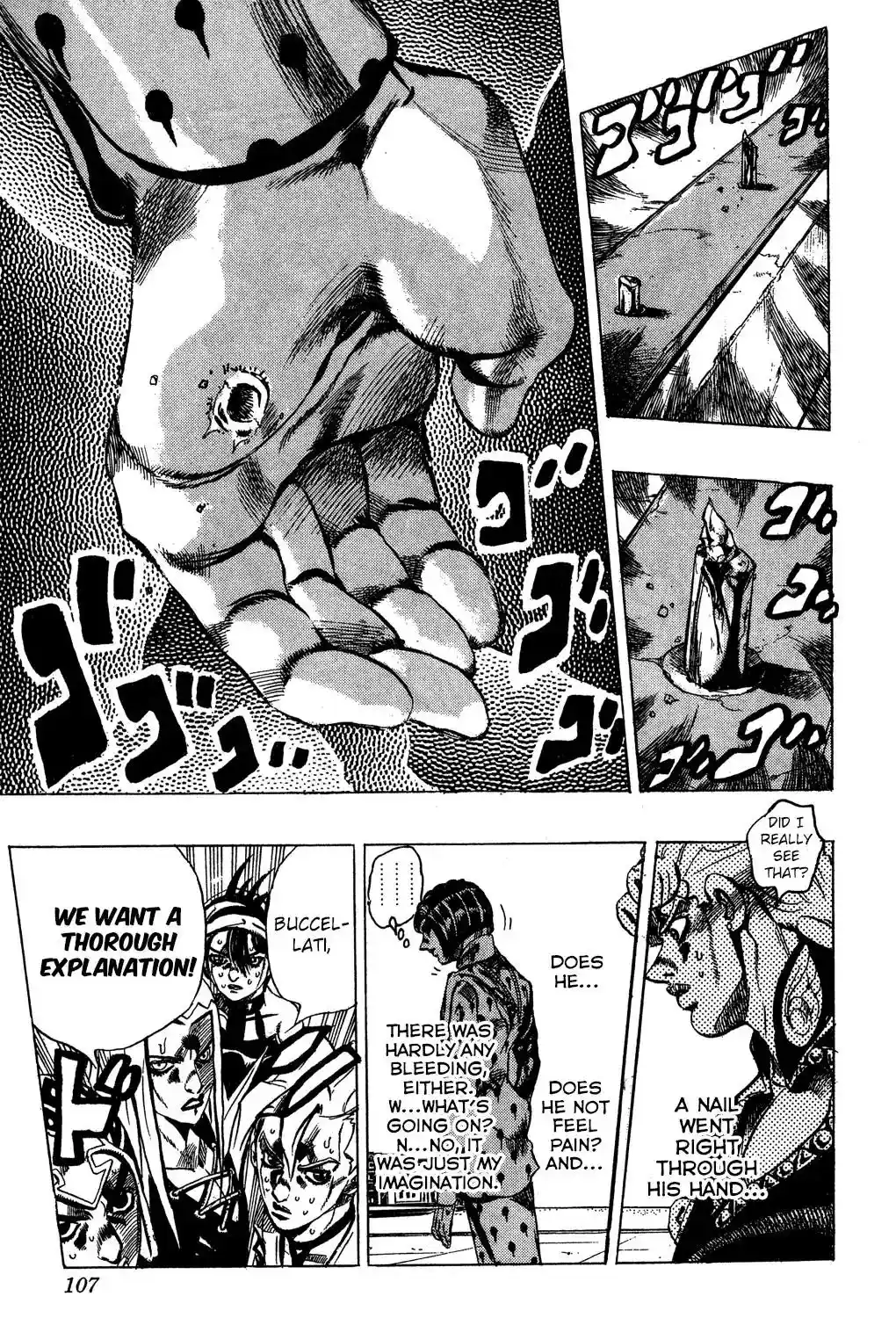 JoJo’s Bizarre Adventure Chapter 522