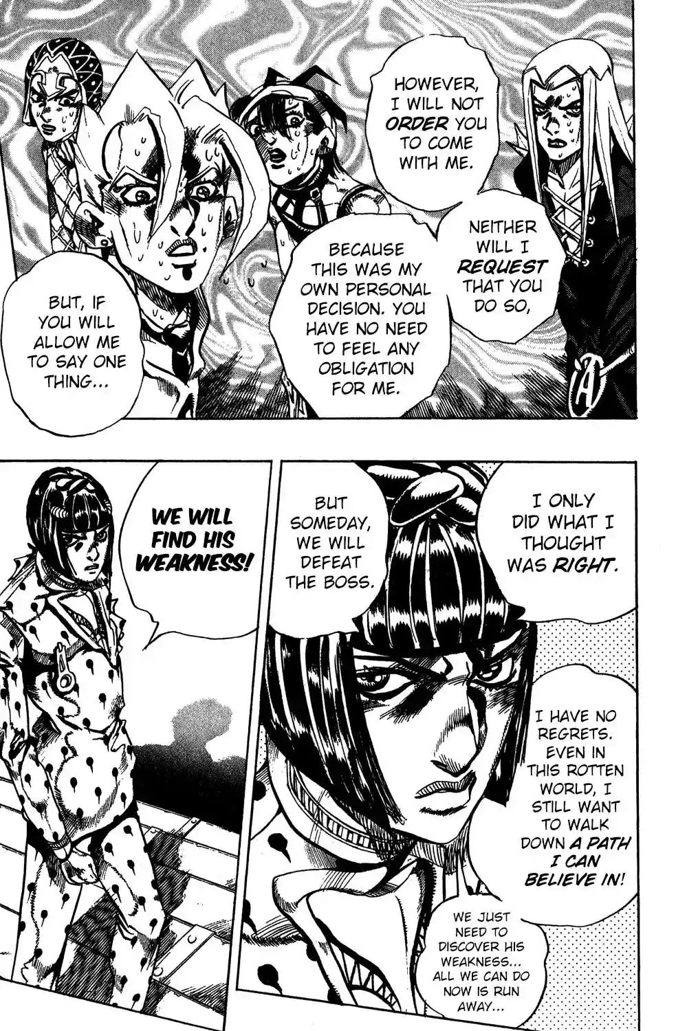 JoJo’s Bizarre Adventure Chapter 523