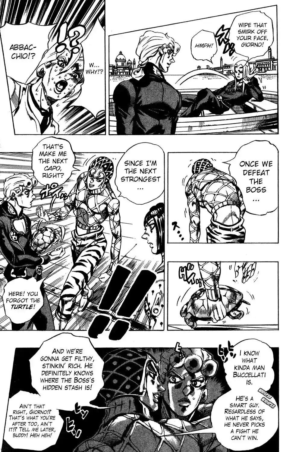 JoJo’s Bizarre Adventure Chapter 523