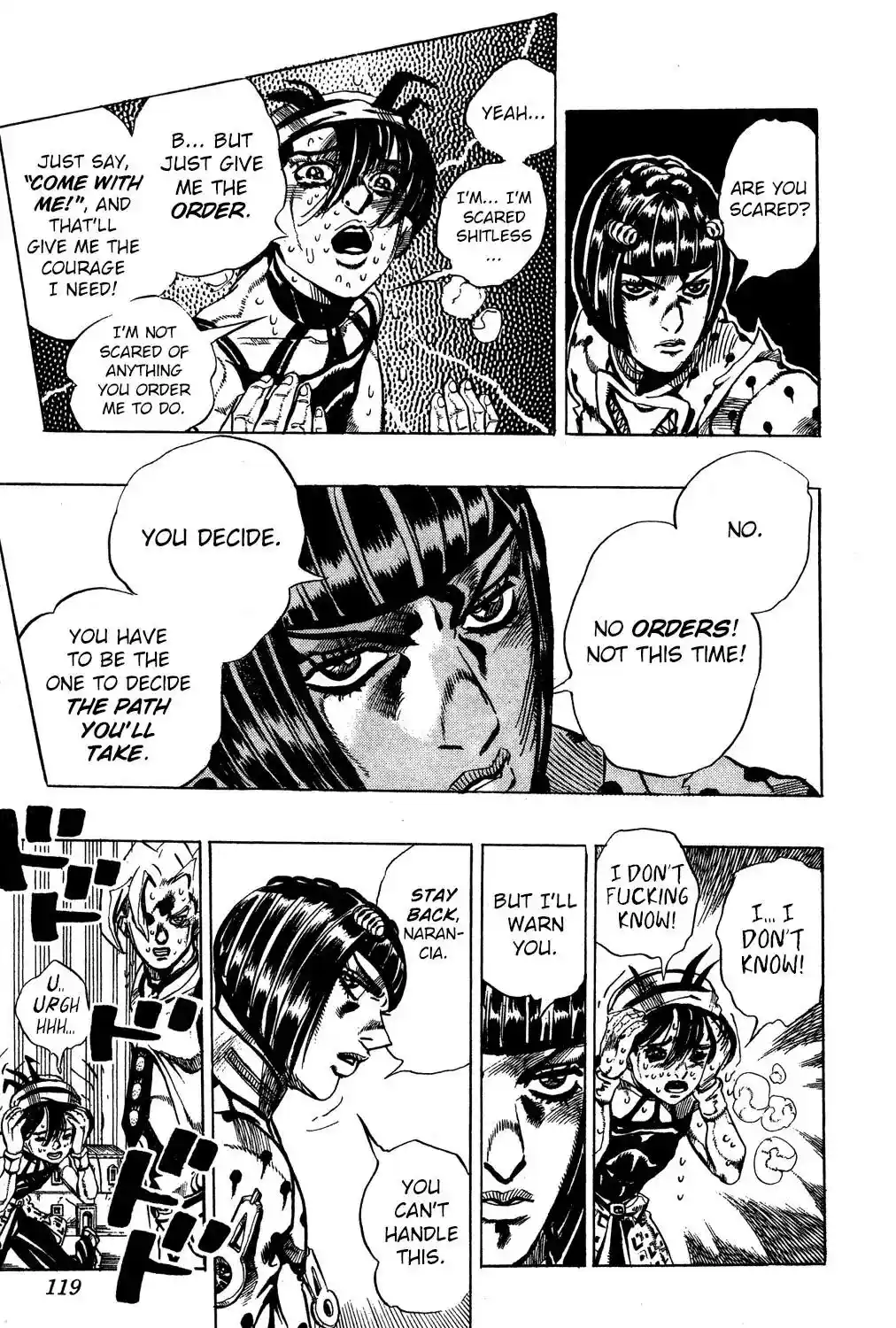 JoJo’s Bizarre Adventure Chapter 523