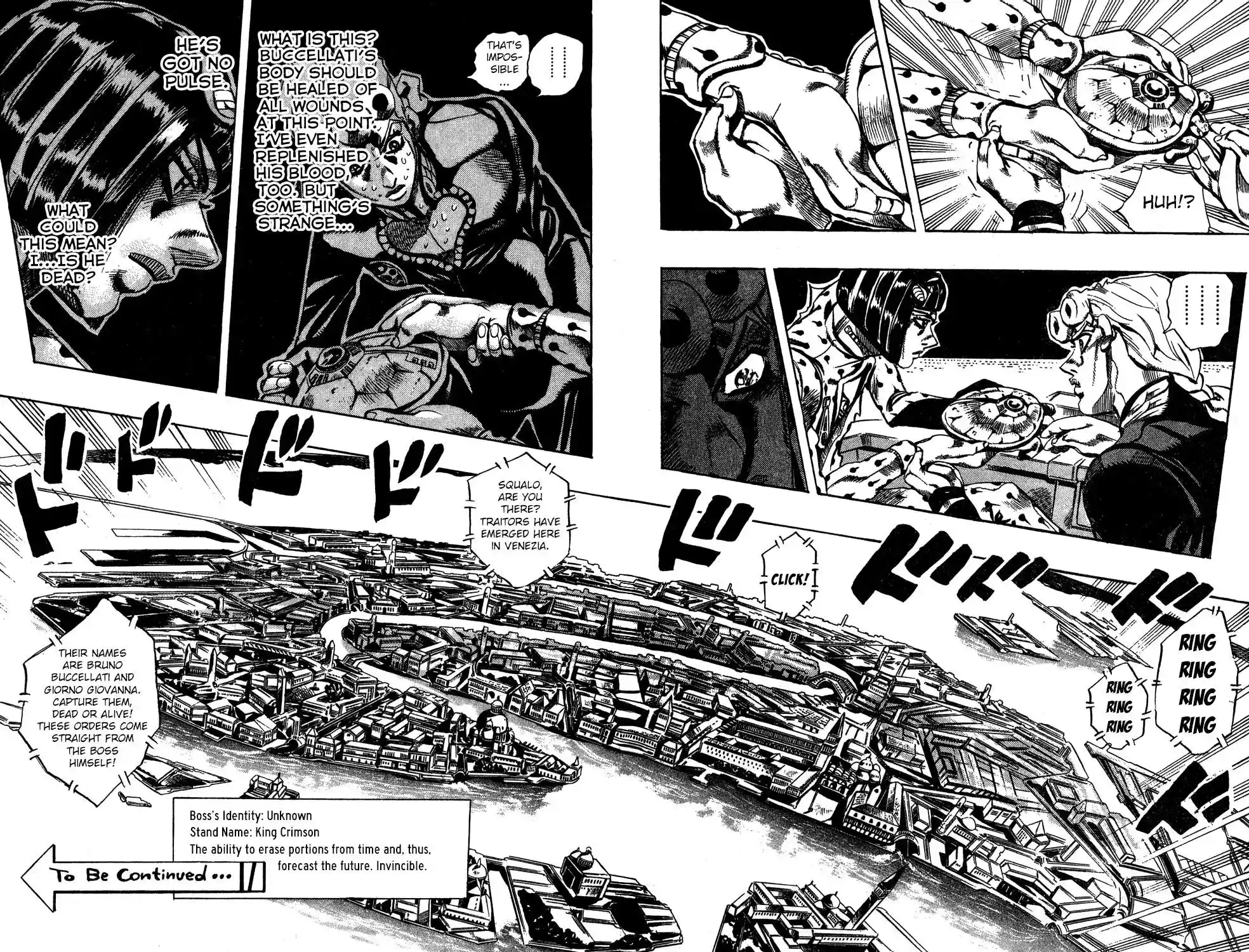 JoJo’s Bizarre Adventure Chapter 523