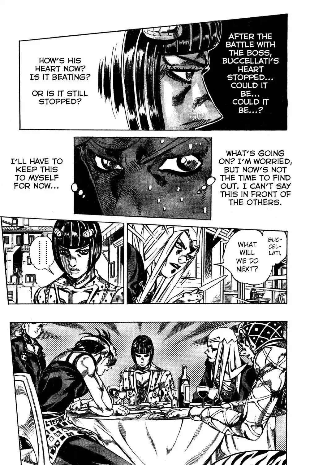 JoJo’s Bizarre Adventure Chapter 524