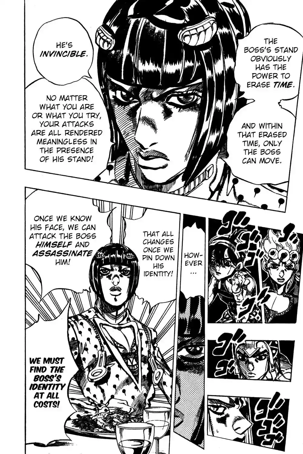 JoJo’s Bizarre Adventure Chapter 524