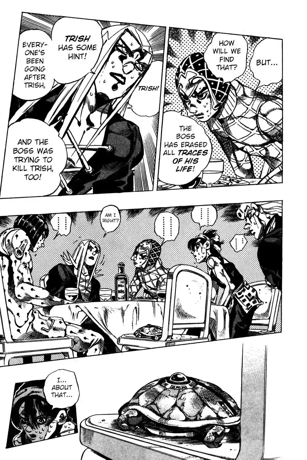 JoJo’s Bizarre Adventure Chapter 524