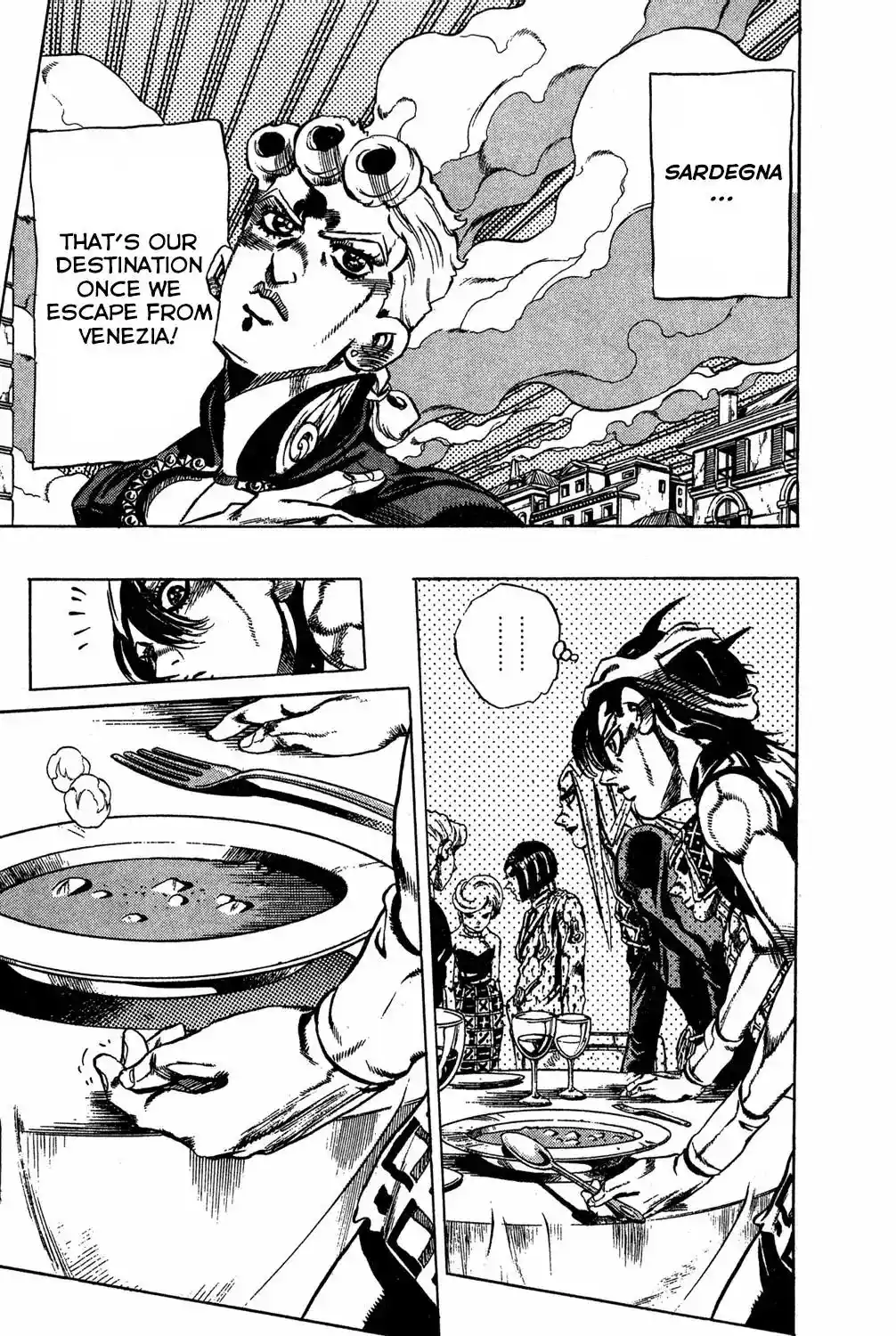 JoJo’s Bizarre Adventure Chapter 524