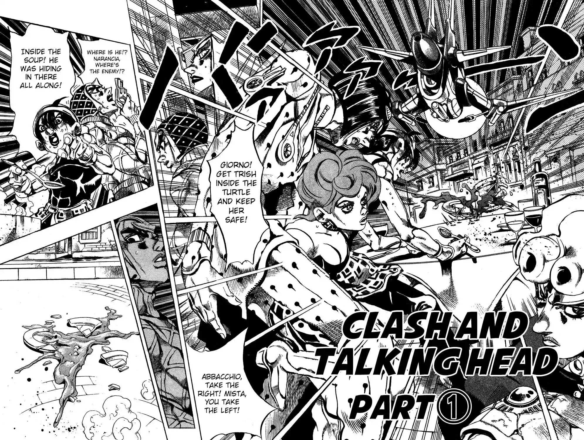 JoJo’s Bizarre Adventure Chapter 525