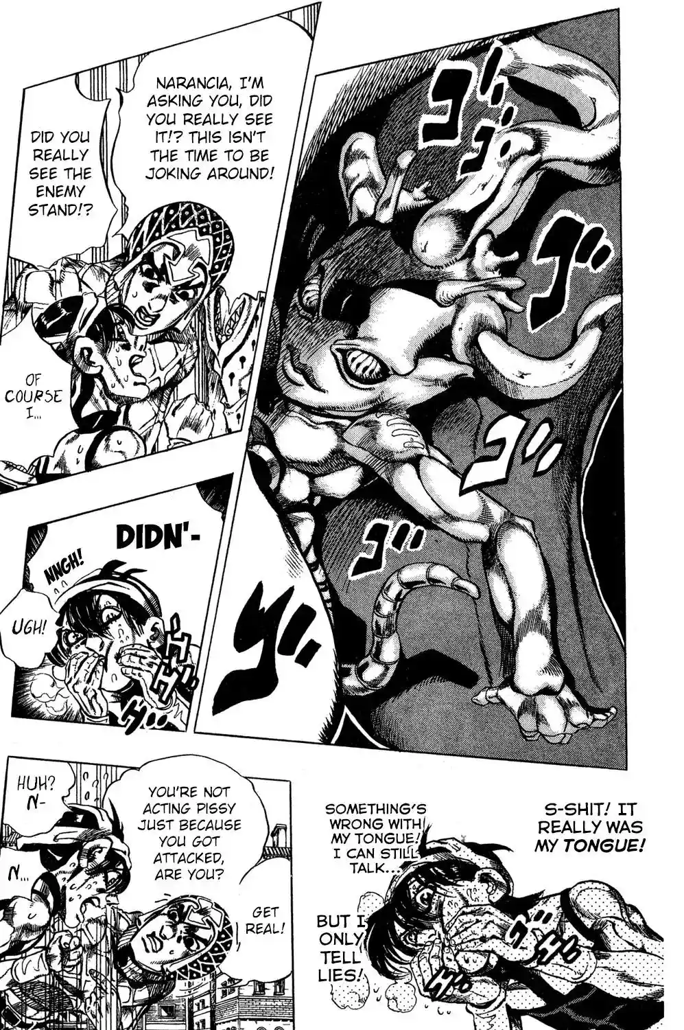 JoJo’s Bizarre Adventure Chapter 526