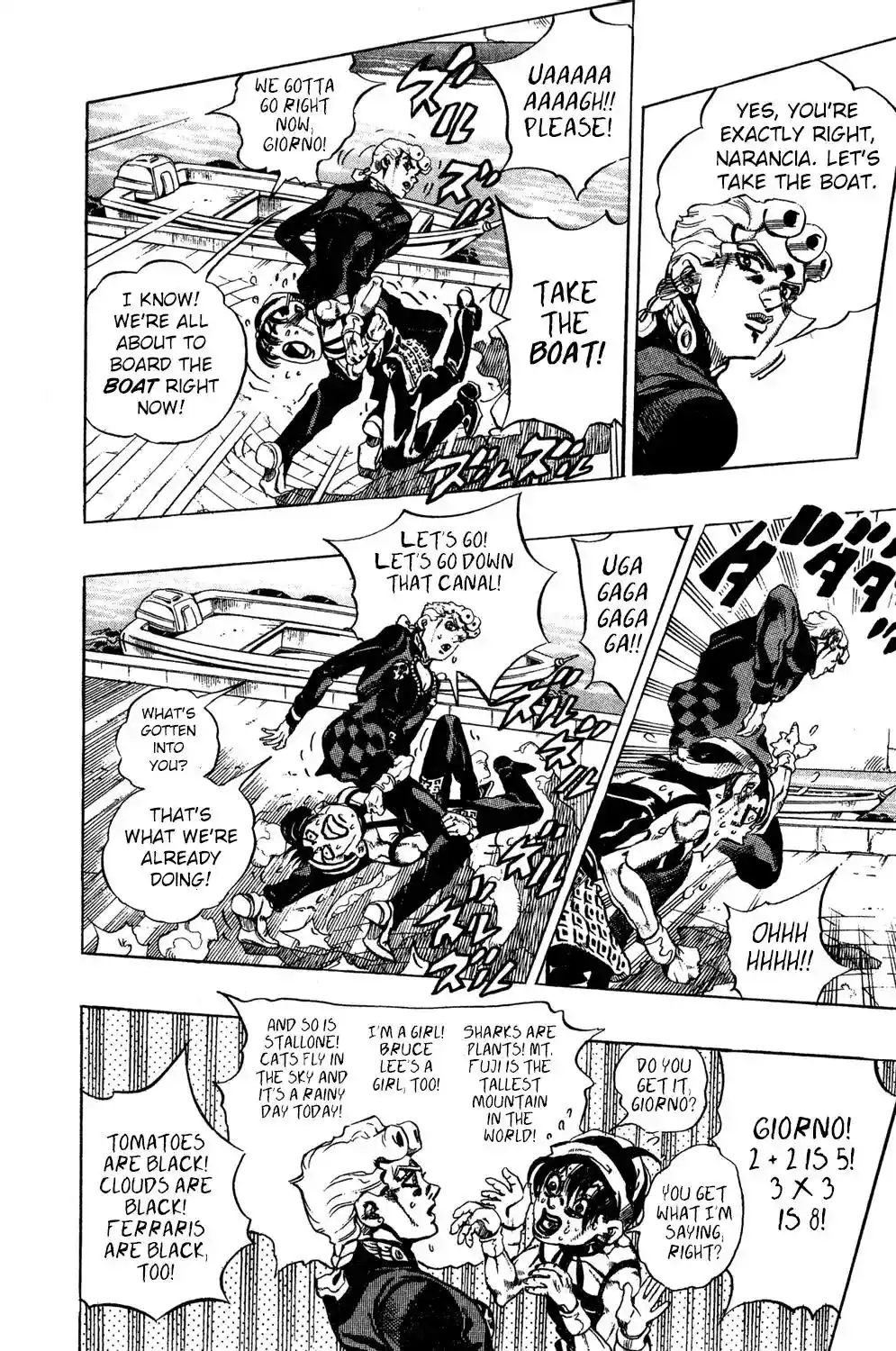 JoJo’s Bizarre Adventure Chapter 526