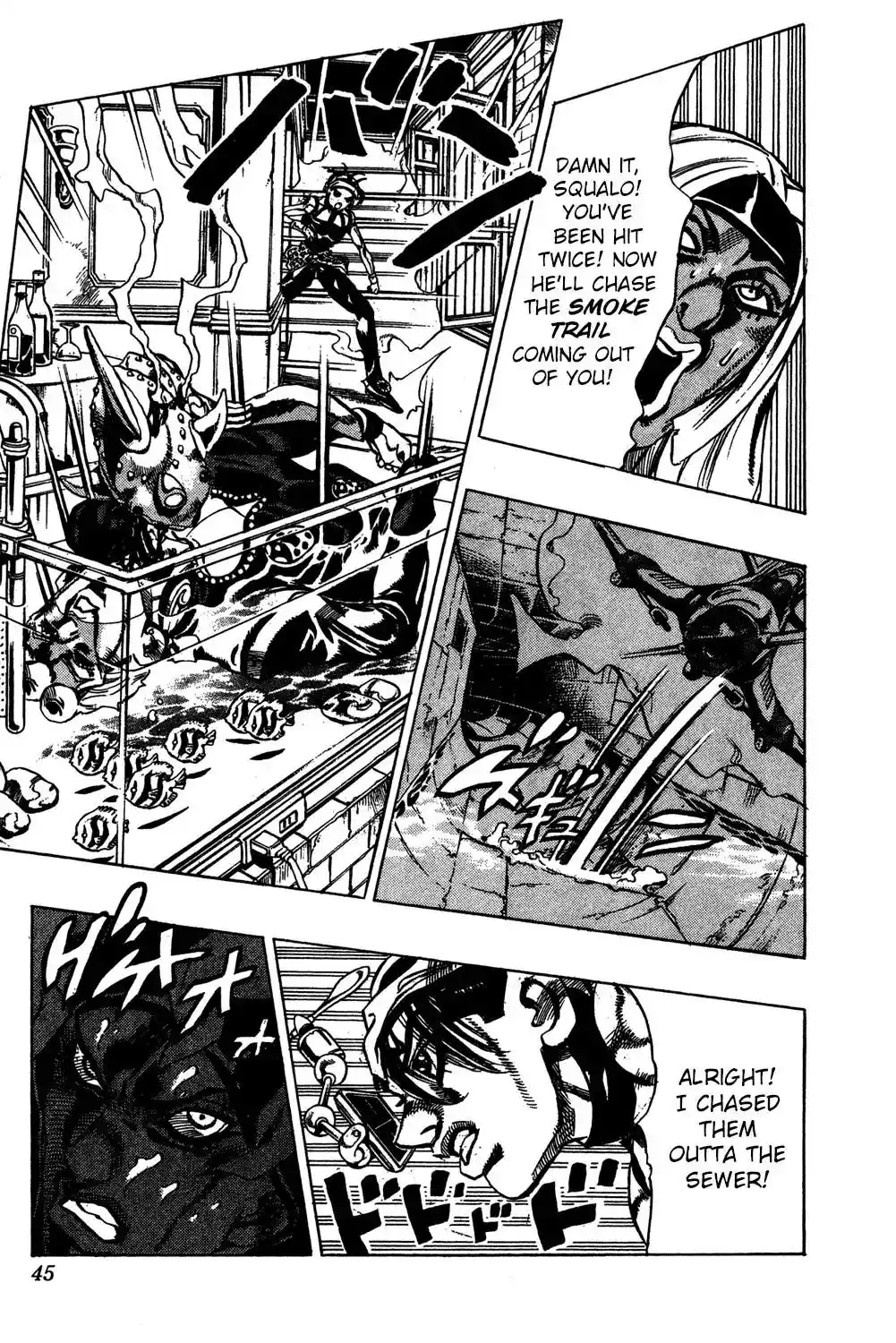 JoJo’s Bizarre Adventure Chapter 528