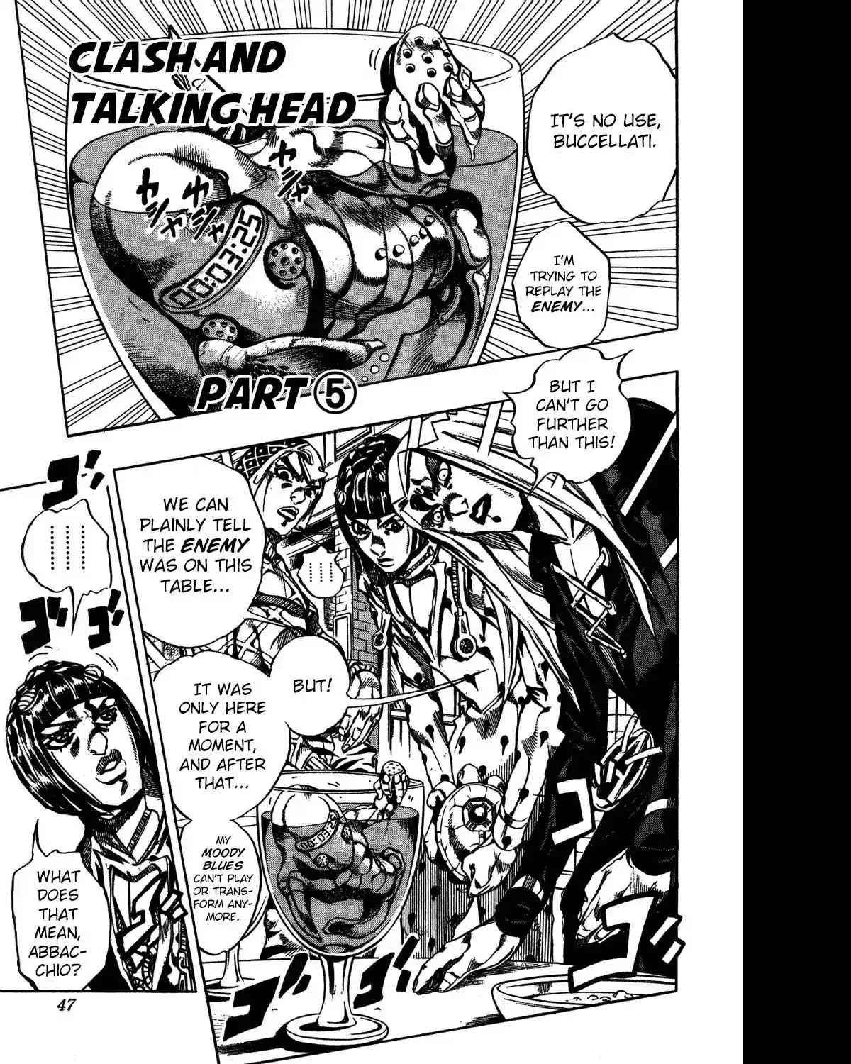 JoJo’s Bizarre Adventure Chapter 529