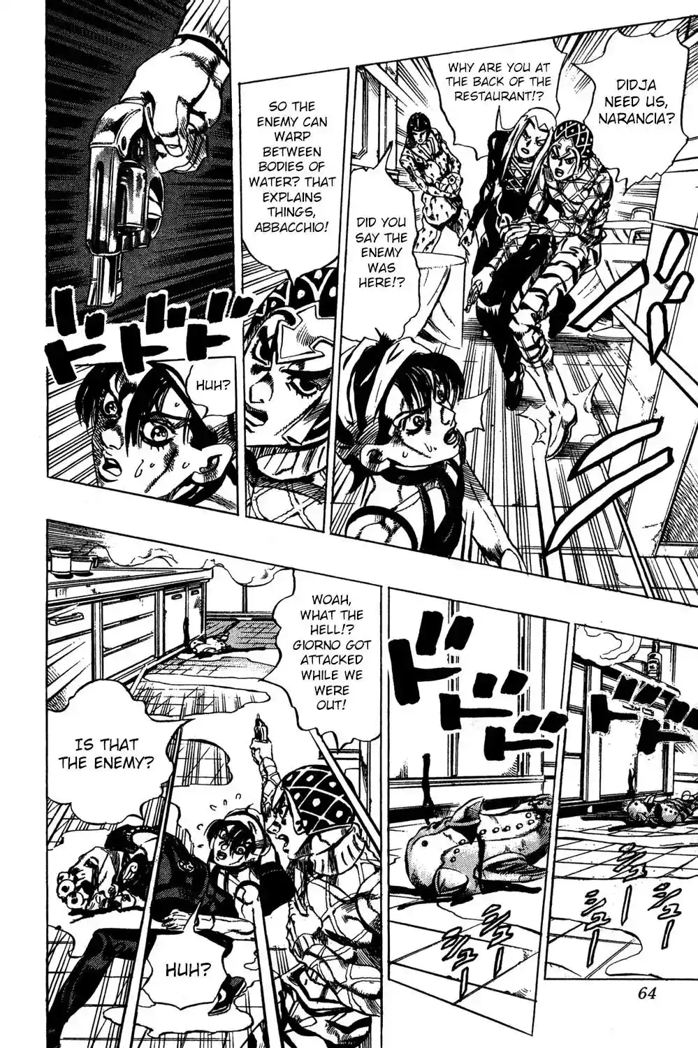 JoJo’s Bizarre Adventure Chapter 529