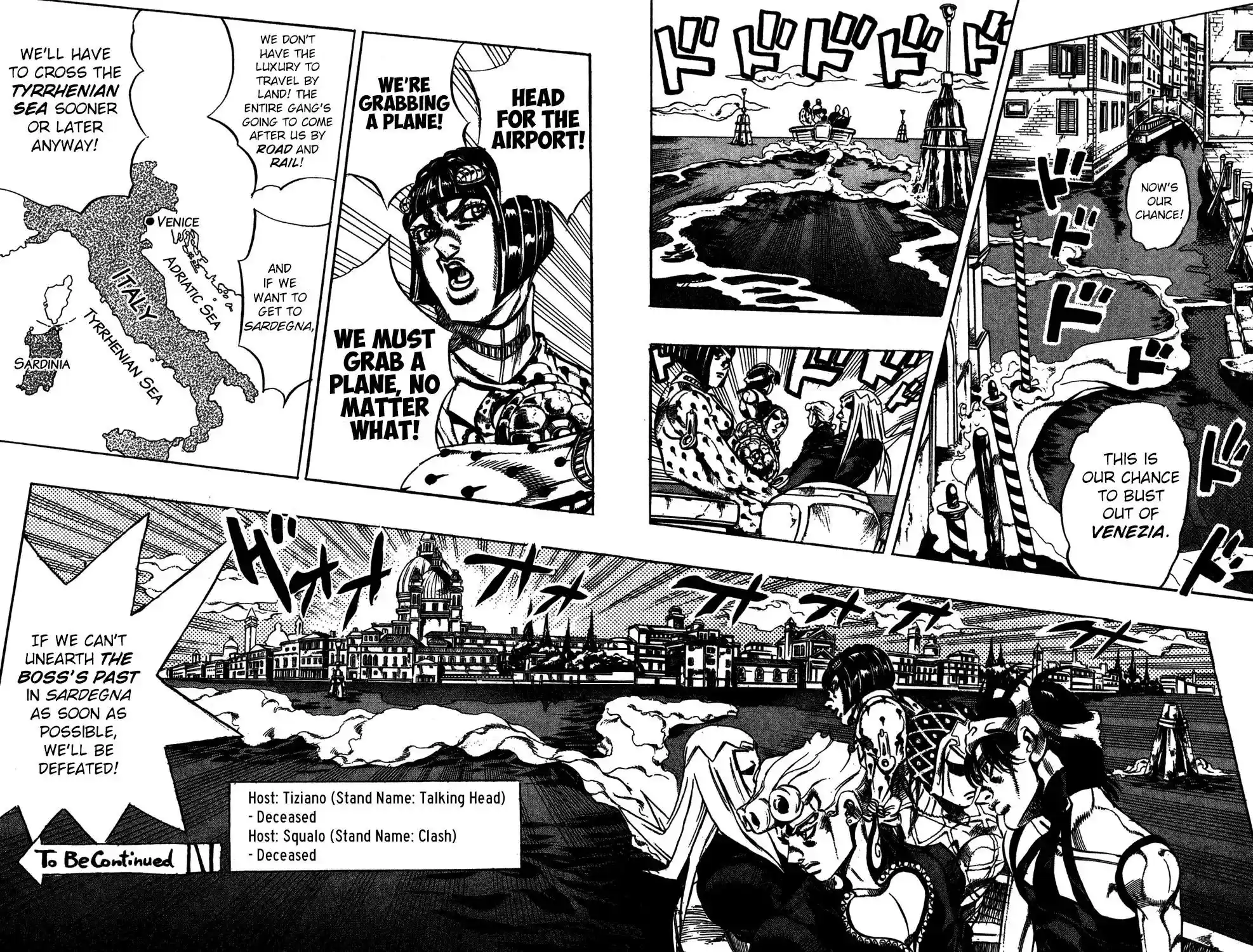 JoJo’s Bizarre Adventure Chapter 531