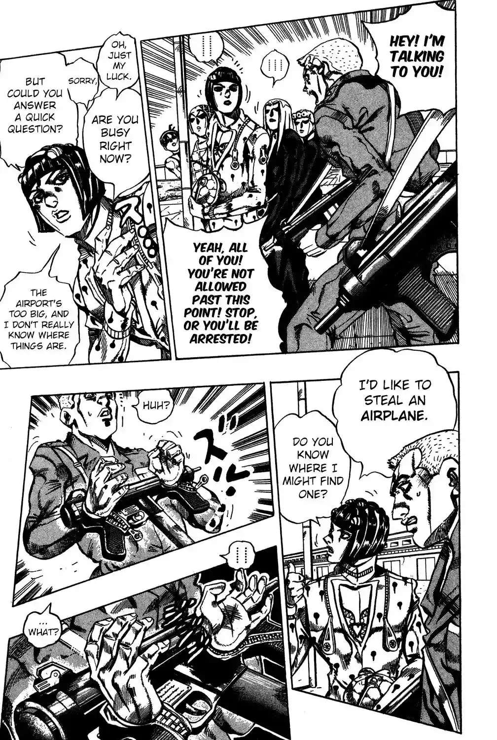 JoJo’s Bizarre Adventure Chapter 532
