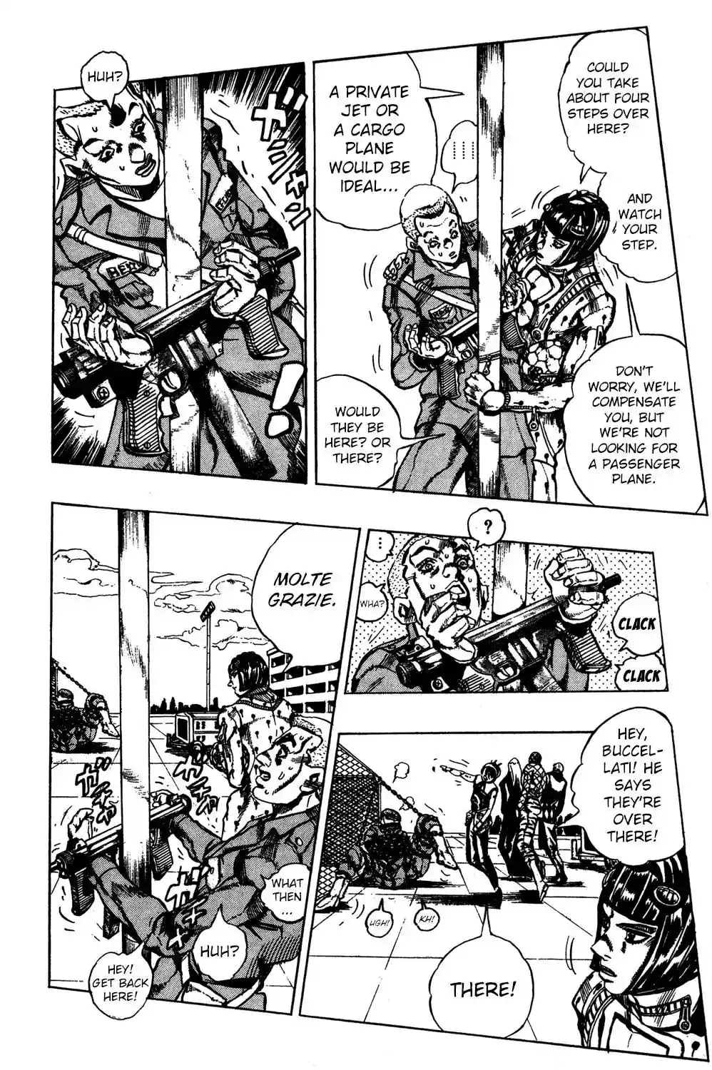 JoJo’s Bizarre Adventure Chapter 532