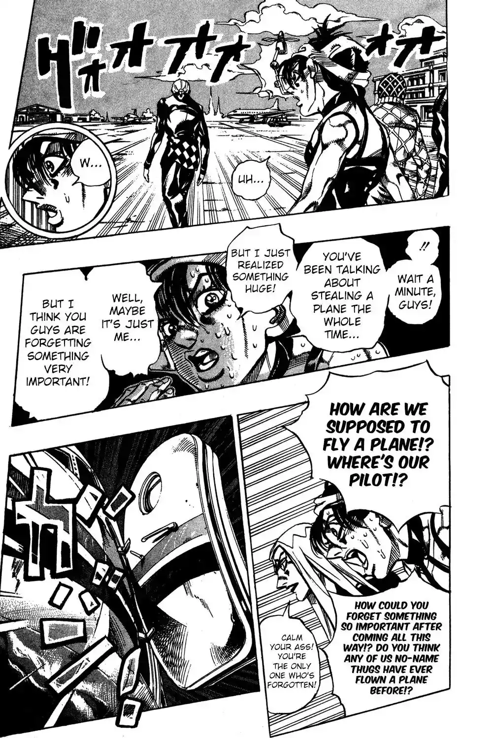 JoJo’s Bizarre Adventure Chapter 532