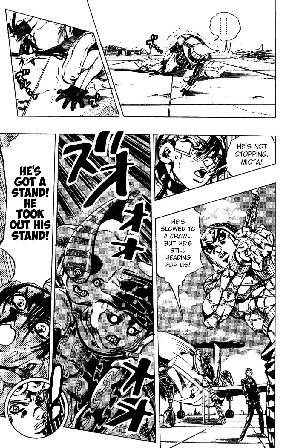 JoJo’s Bizarre Adventure Chapter 532