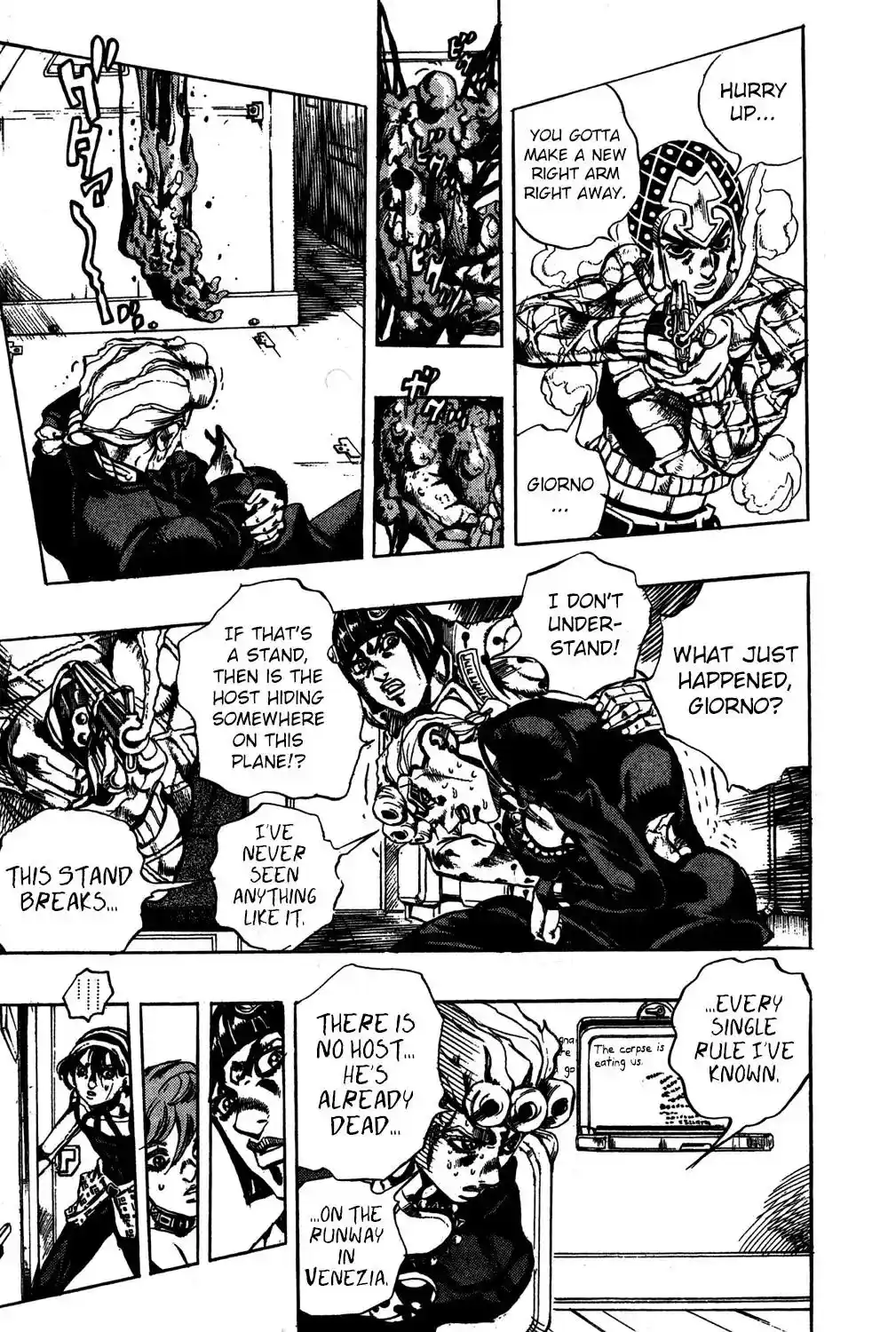 JoJo’s Bizarre Adventure Chapter 535