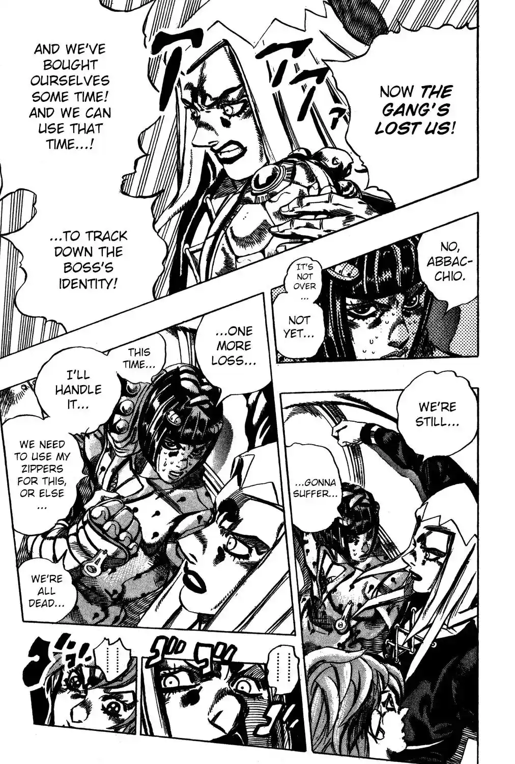 JoJo’s Bizarre Adventure Chapter 540