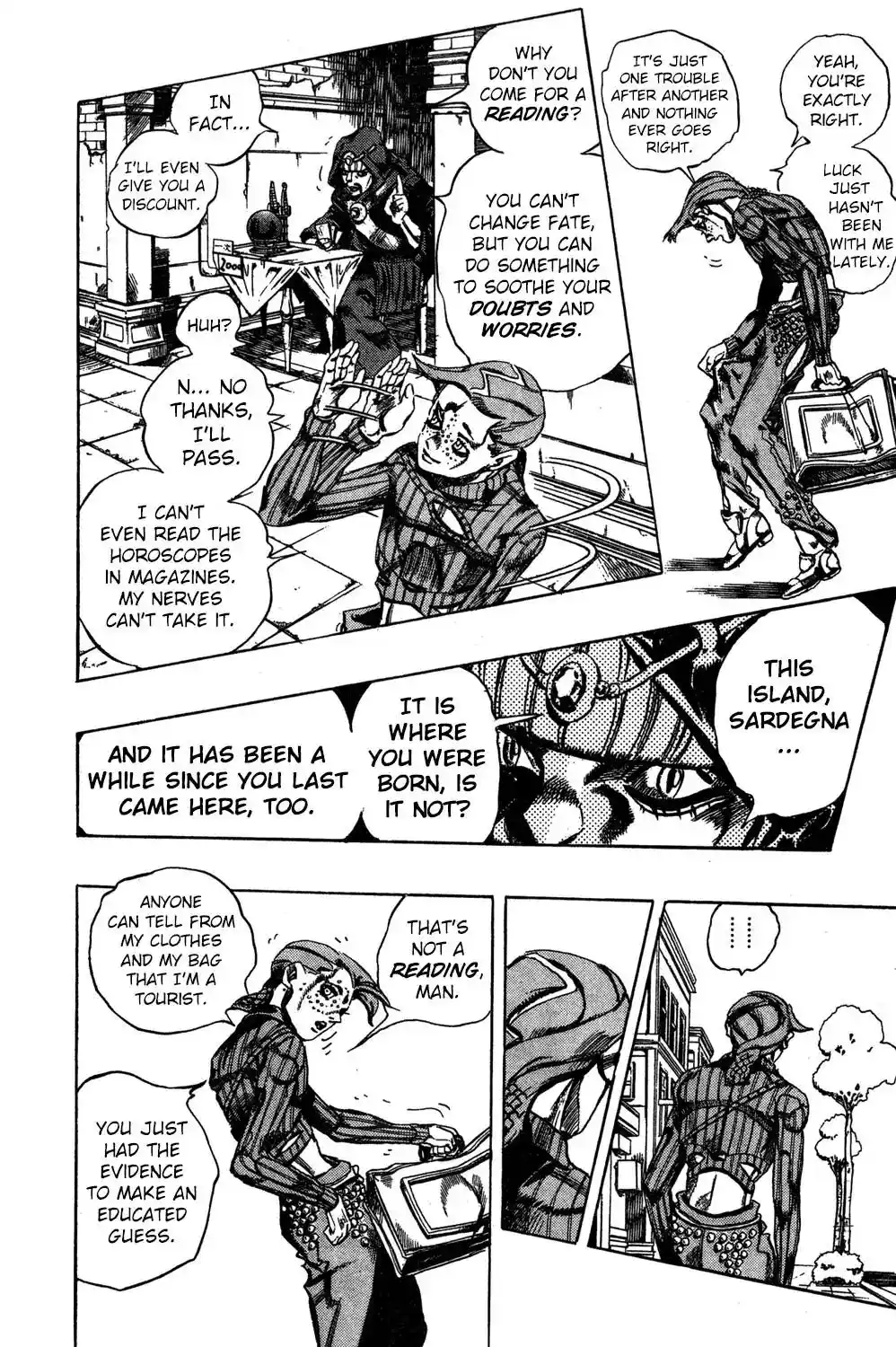 JoJo’s Bizarre Adventure Chapter 541