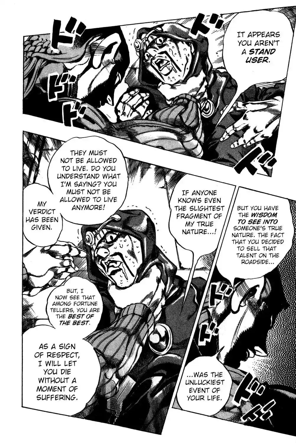 JoJo’s Bizarre Adventure Chapter 541