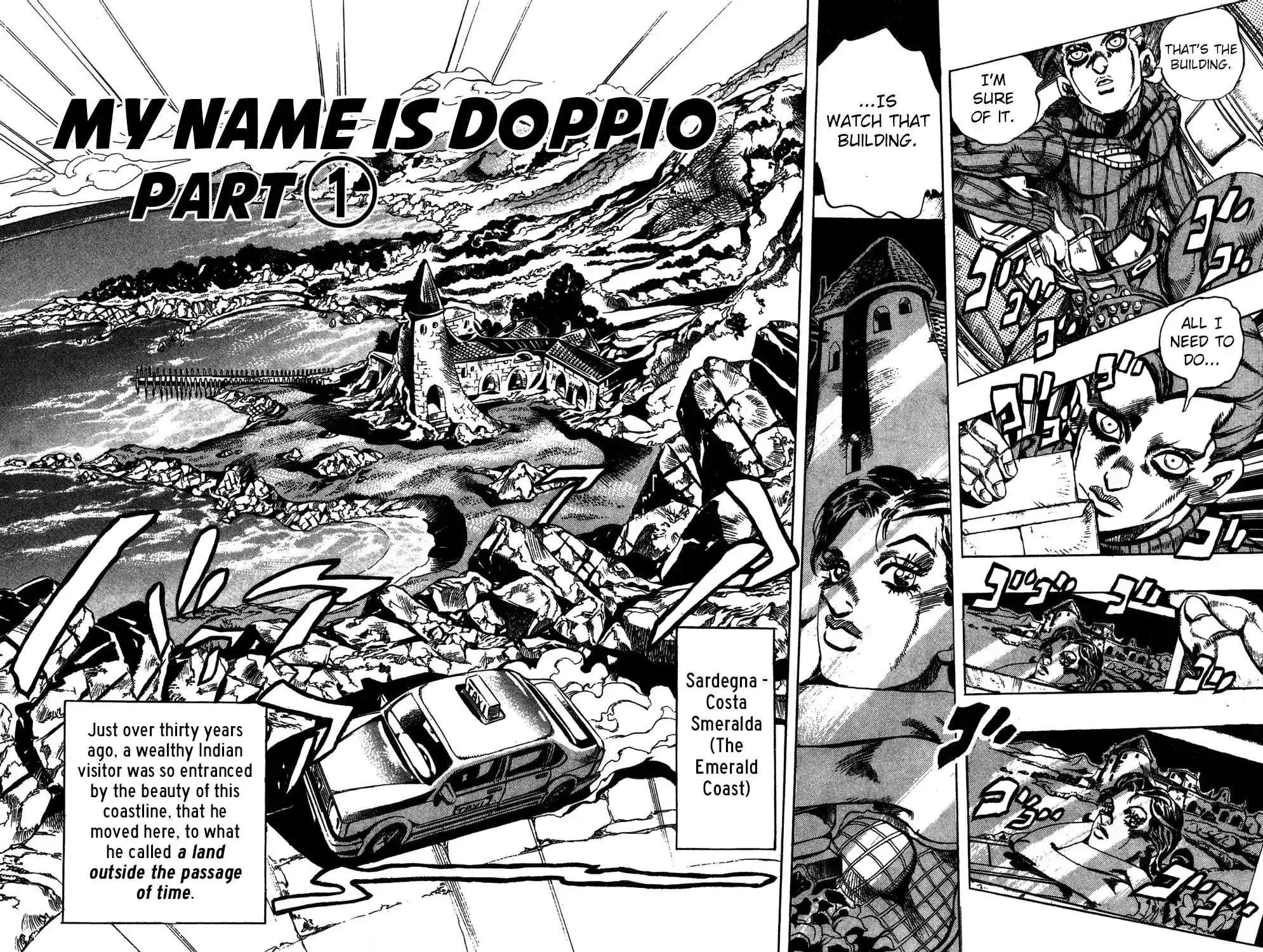 JoJo’s Bizarre Adventure Chapter 542