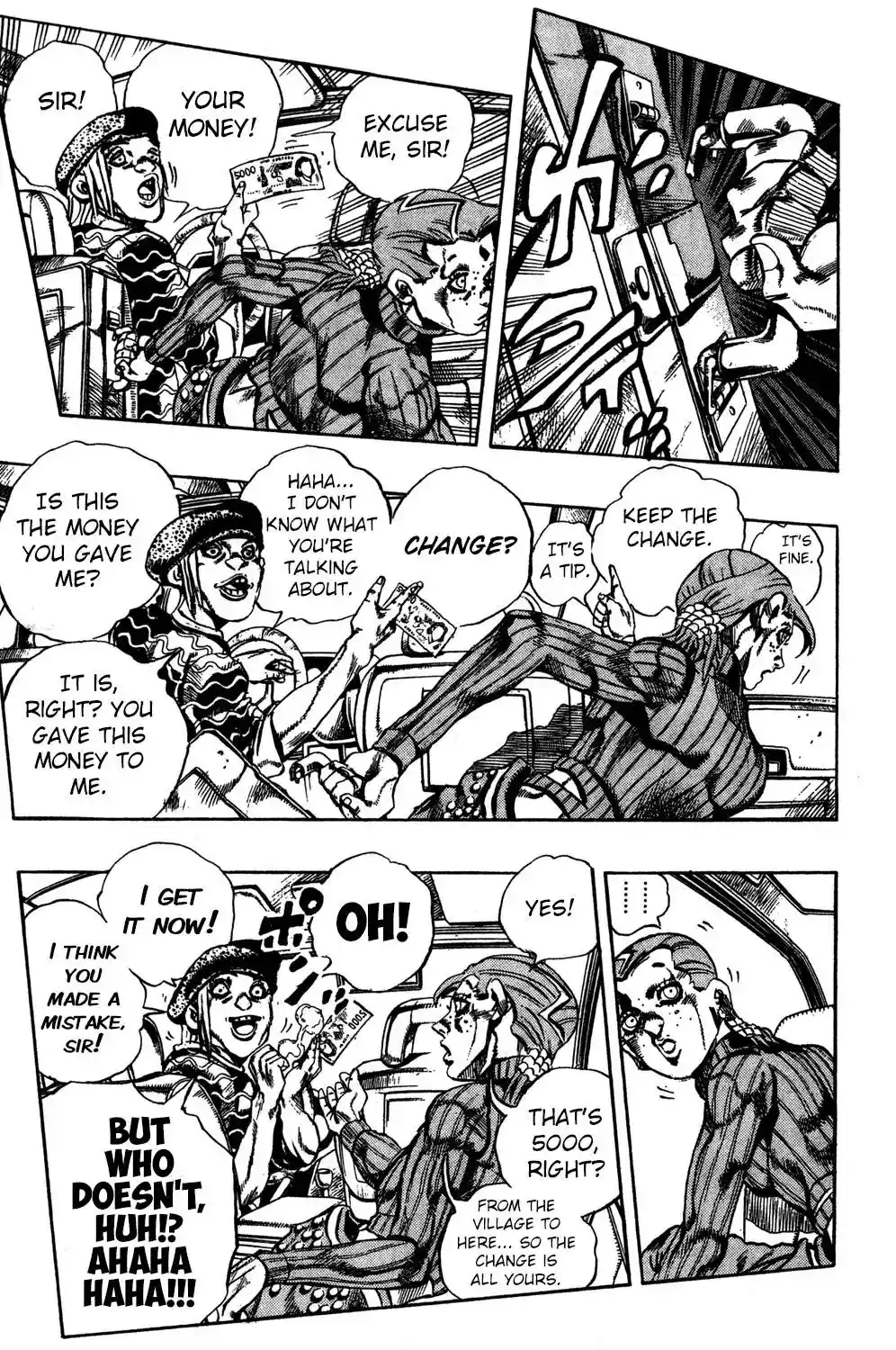 JoJo’s Bizarre Adventure Chapter 542