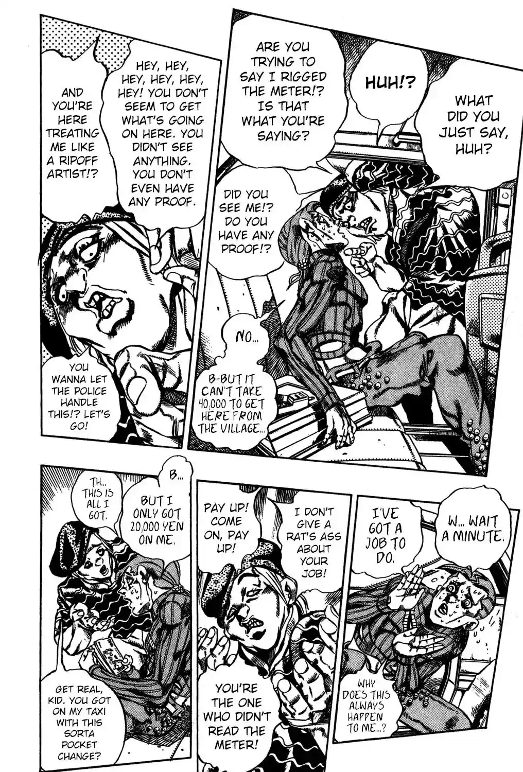 JoJo’s Bizarre Adventure Chapter 542