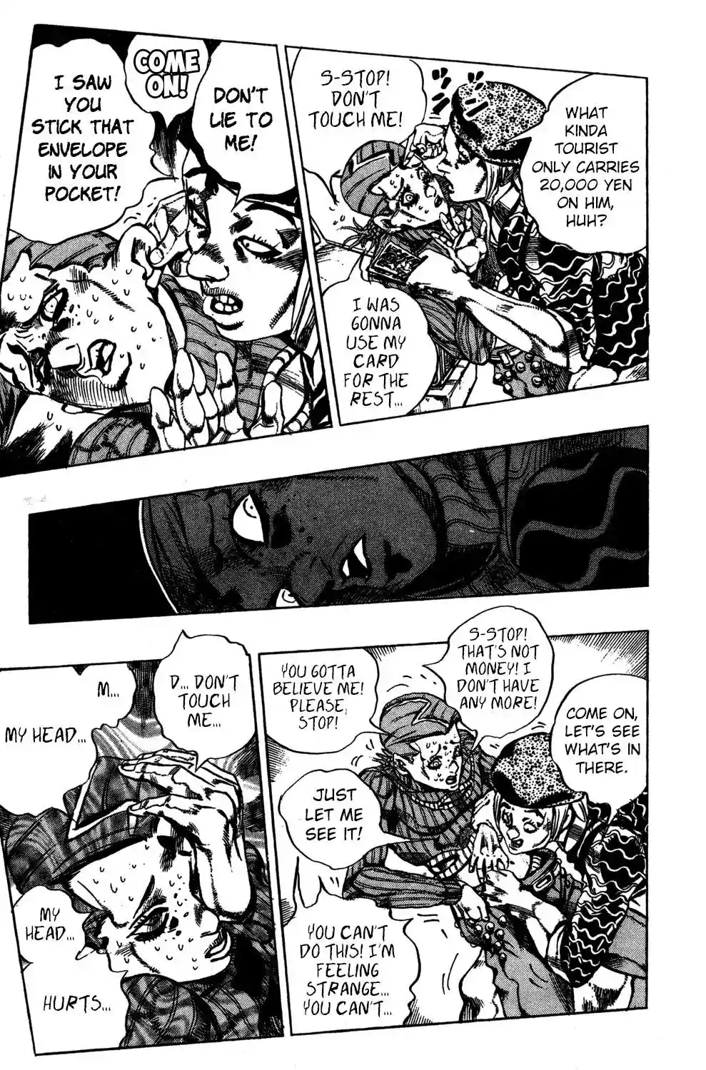 JoJo’s Bizarre Adventure Chapter 542