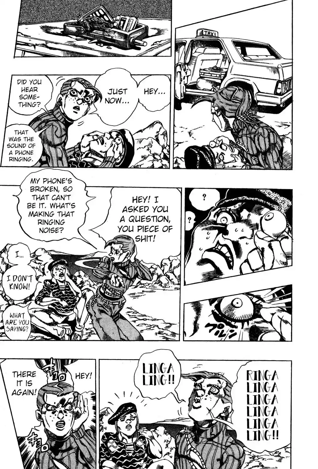 JoJo’s Bizarre Adventure Chapter 542