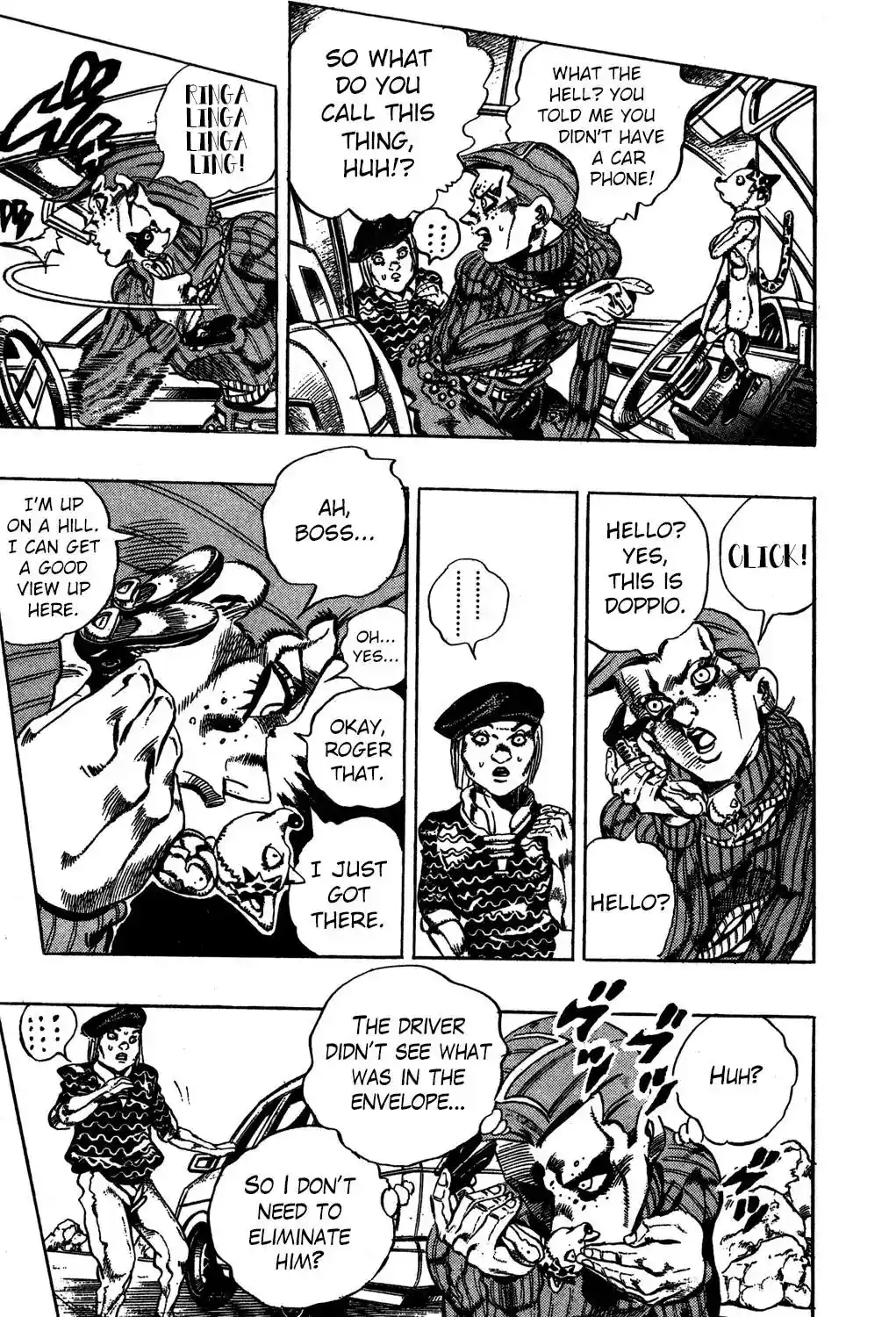 JoJo’s Bizarre Adventure Chapter 542