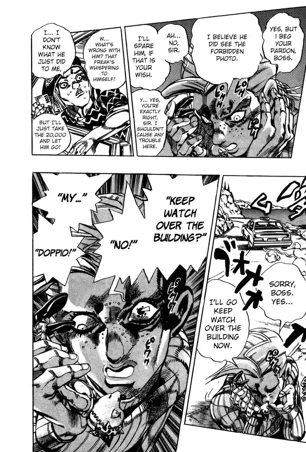 JoJo’s Bizarre Adventure Chapter 542