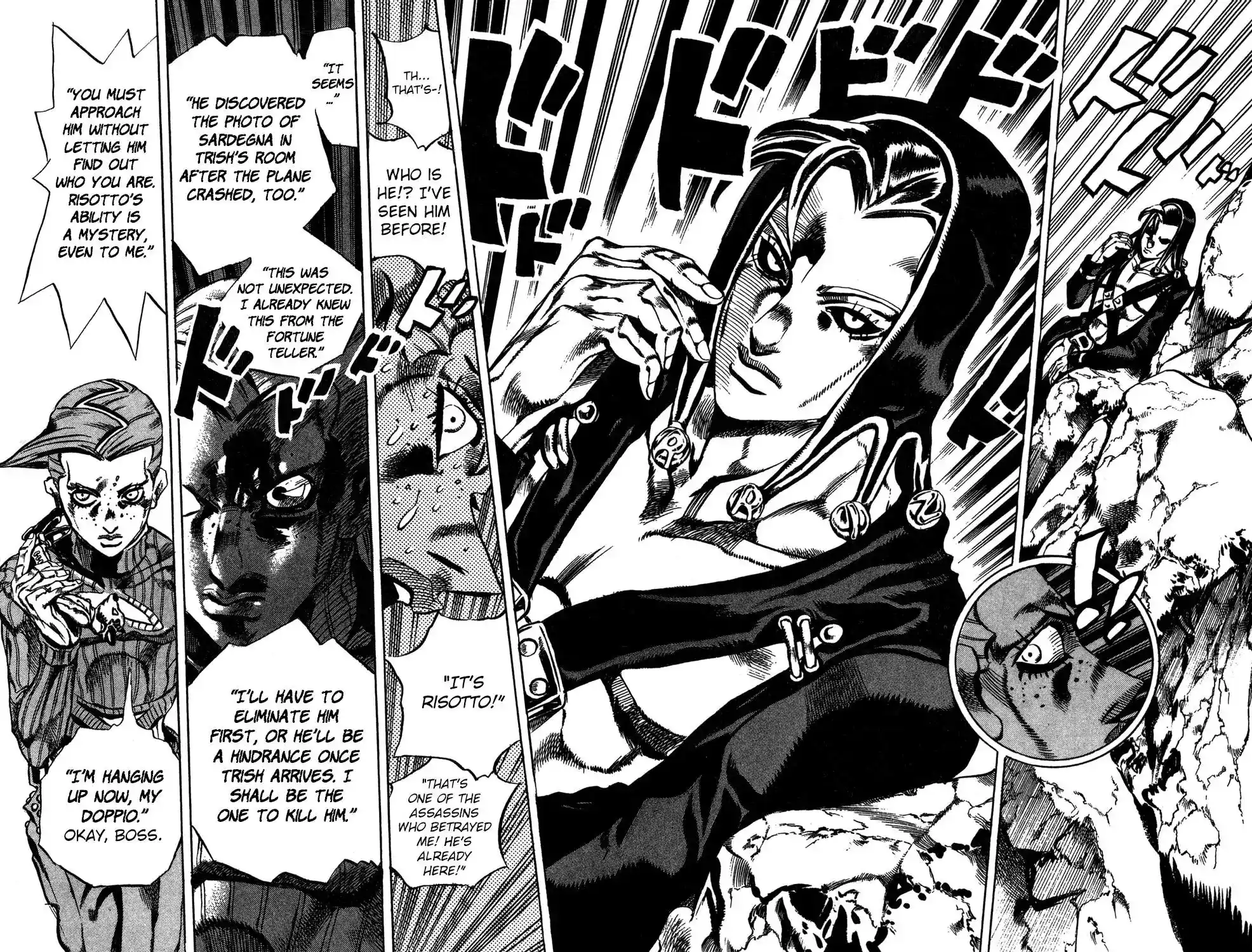 JoJo’s Bizarre Adventure Chapter 542