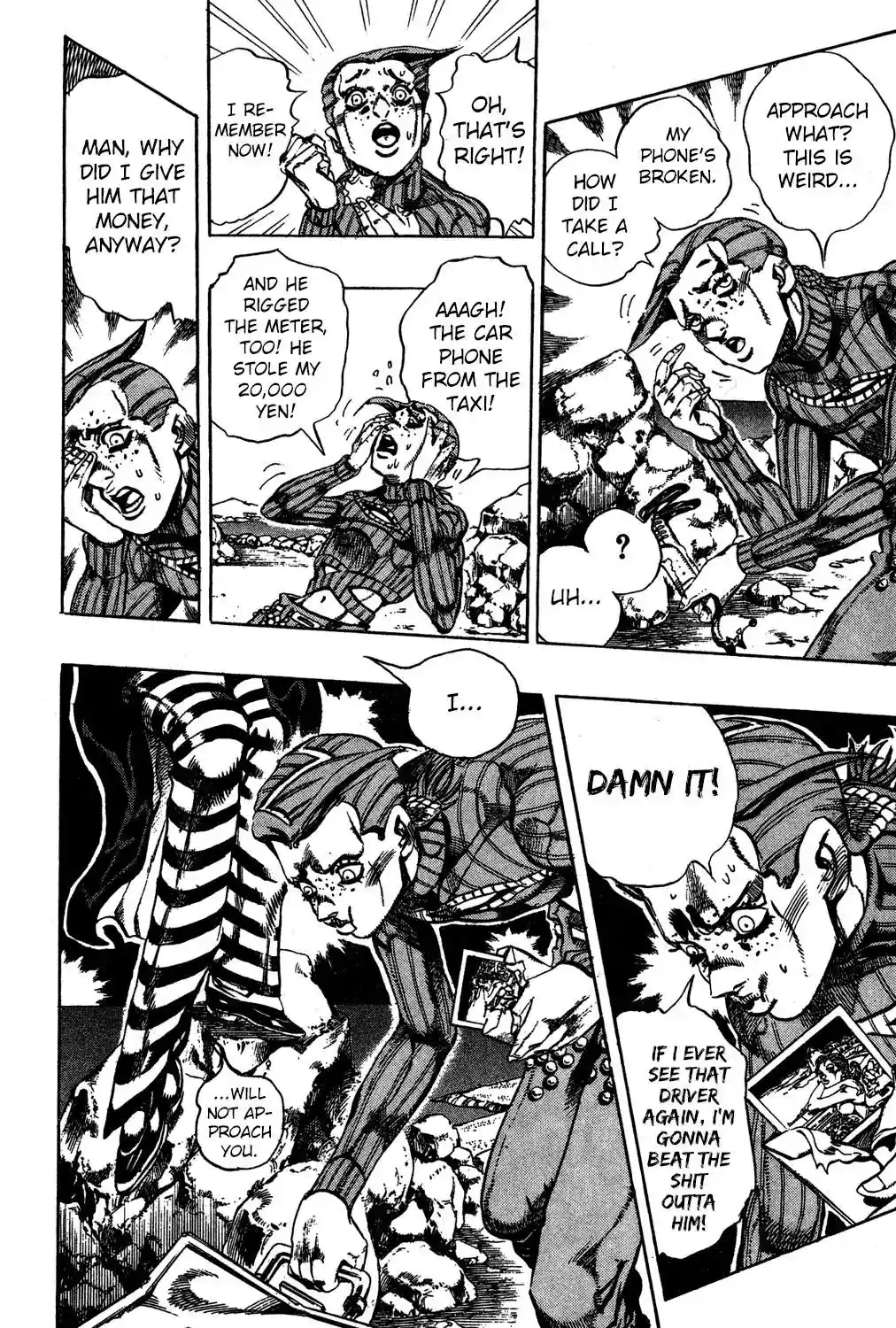 JoJo’s Bizarre Adventure Chapter 543