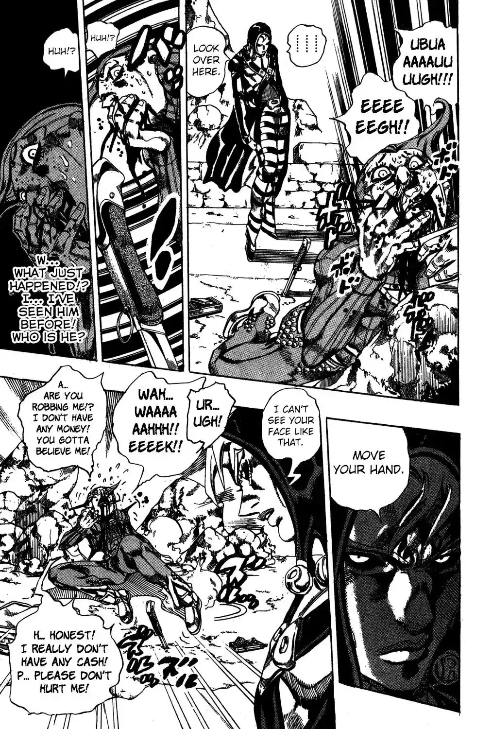 JoJo’s Bizarre Adventure Chapter 543